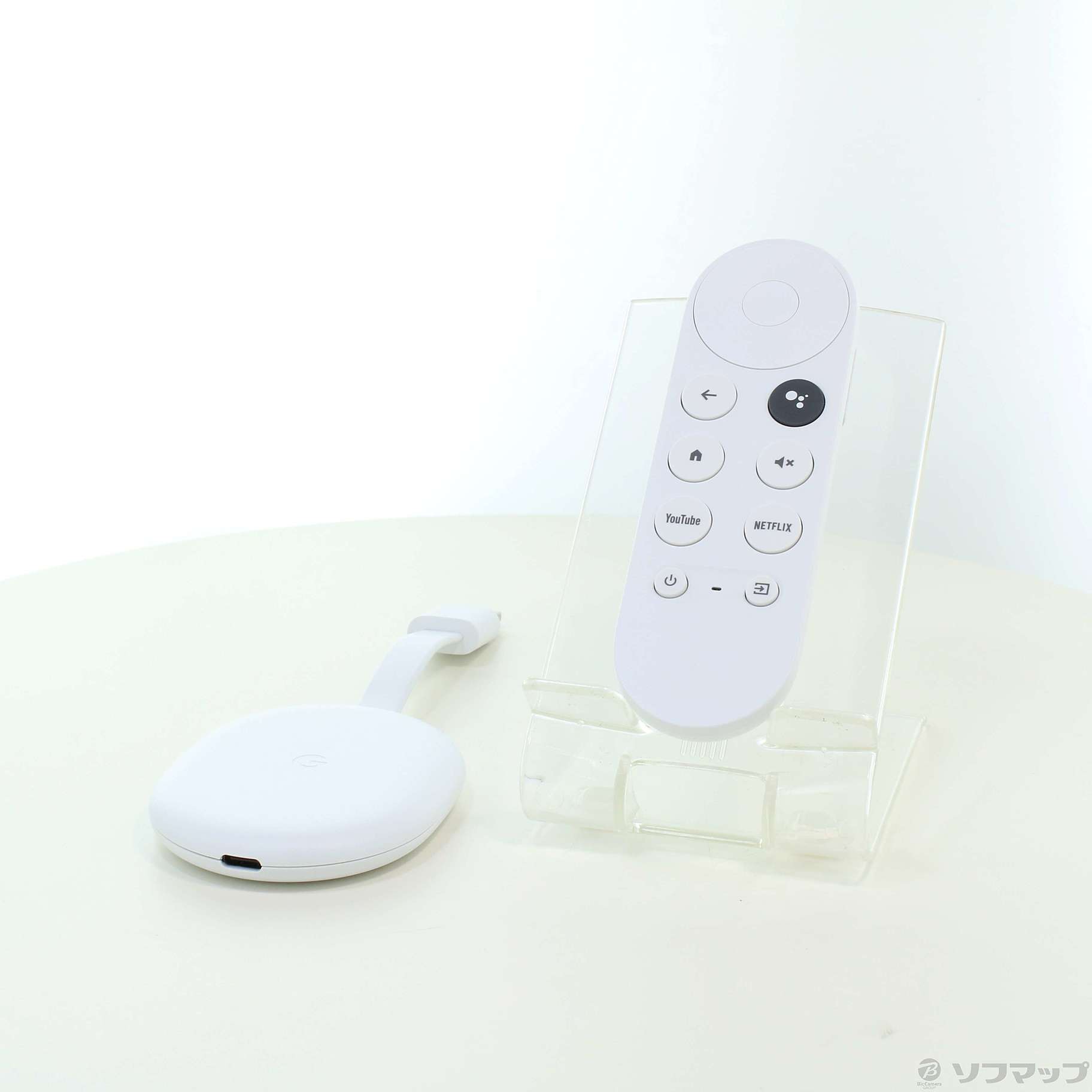 中古】Chromecast with Google TV(4K) Snow GA01919-JP [2133048001994 ...