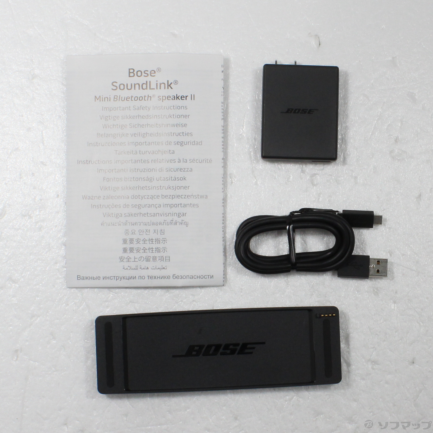 中古】SoundLink Mini Bluetooth speaker II カーボン [2133048006326