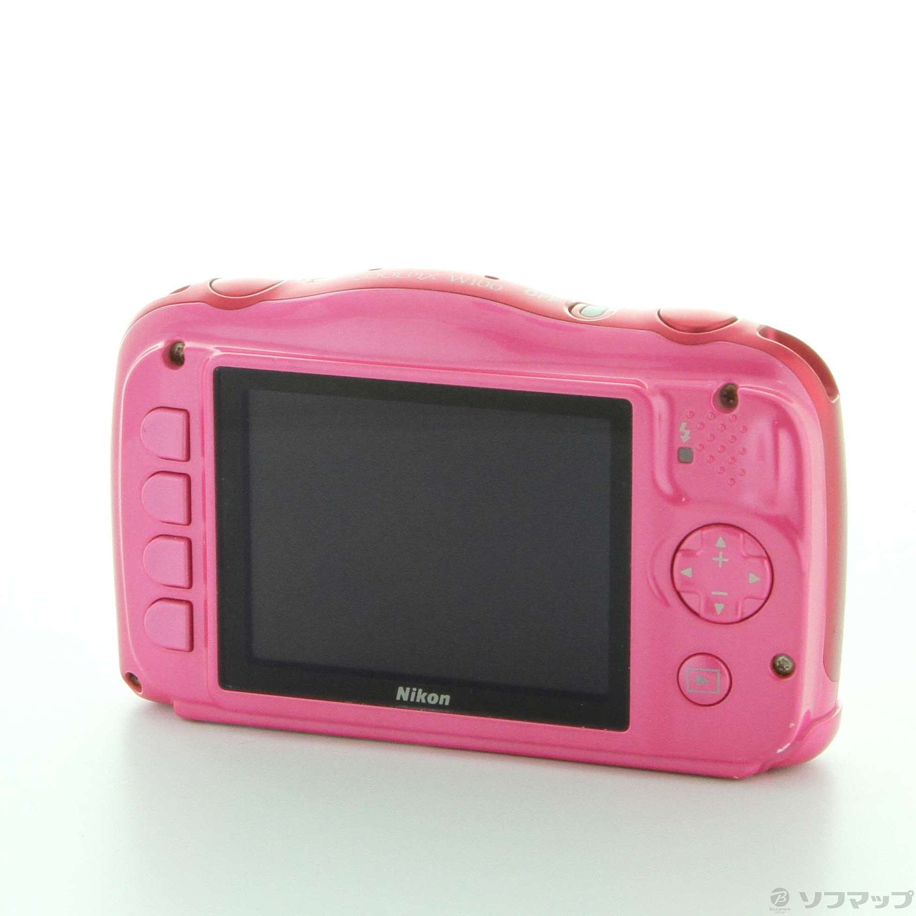 中古】COOLPIX W100 PK (1317万画素／3倍／ピンク) [2133048007347