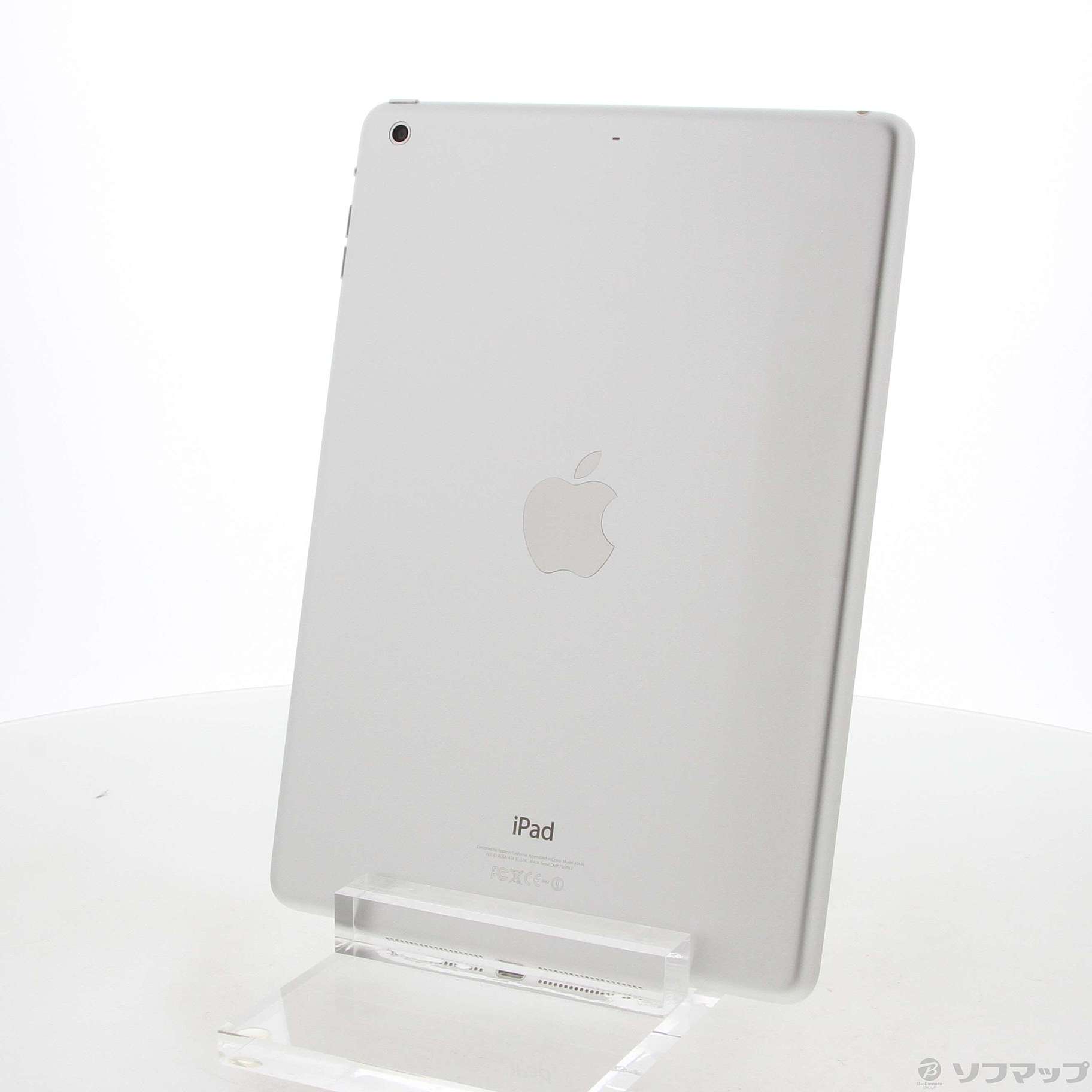 中古】iPad Air 128GB シルバー ME906J／A Wi-Fi [2133048016400