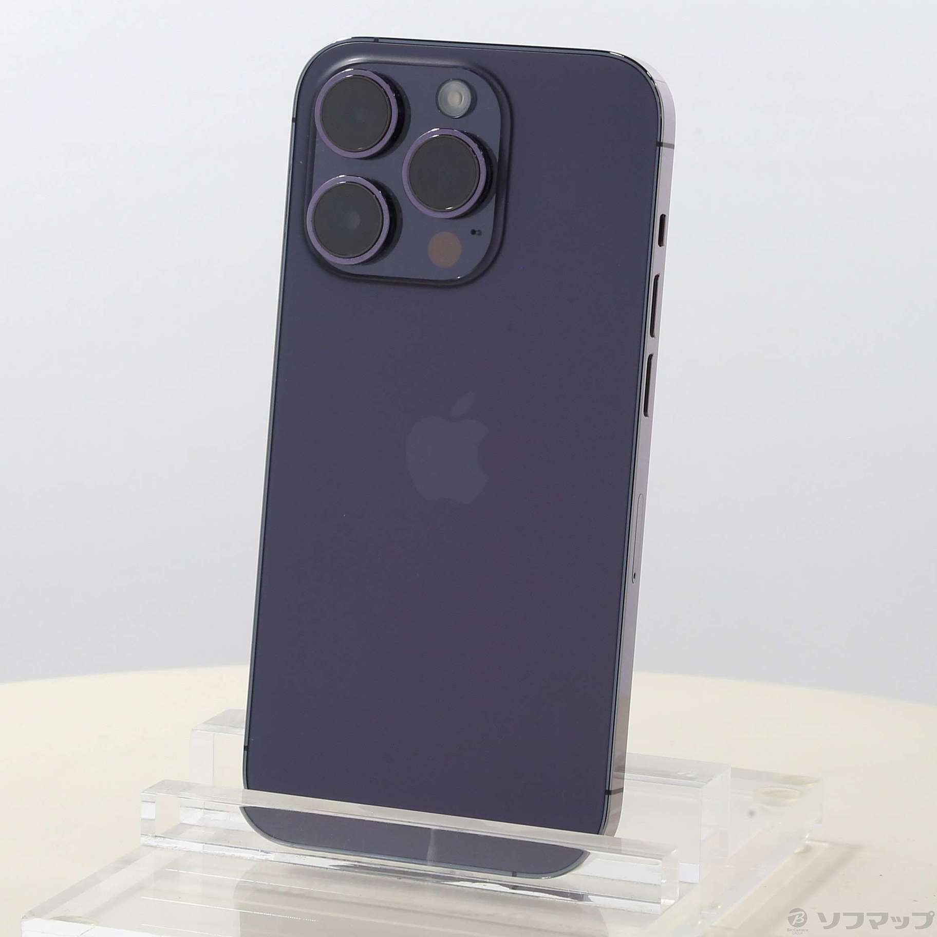 中古】iPhone14 Pro 256GB ディープパープル MQ1E3J／A SIMフリー