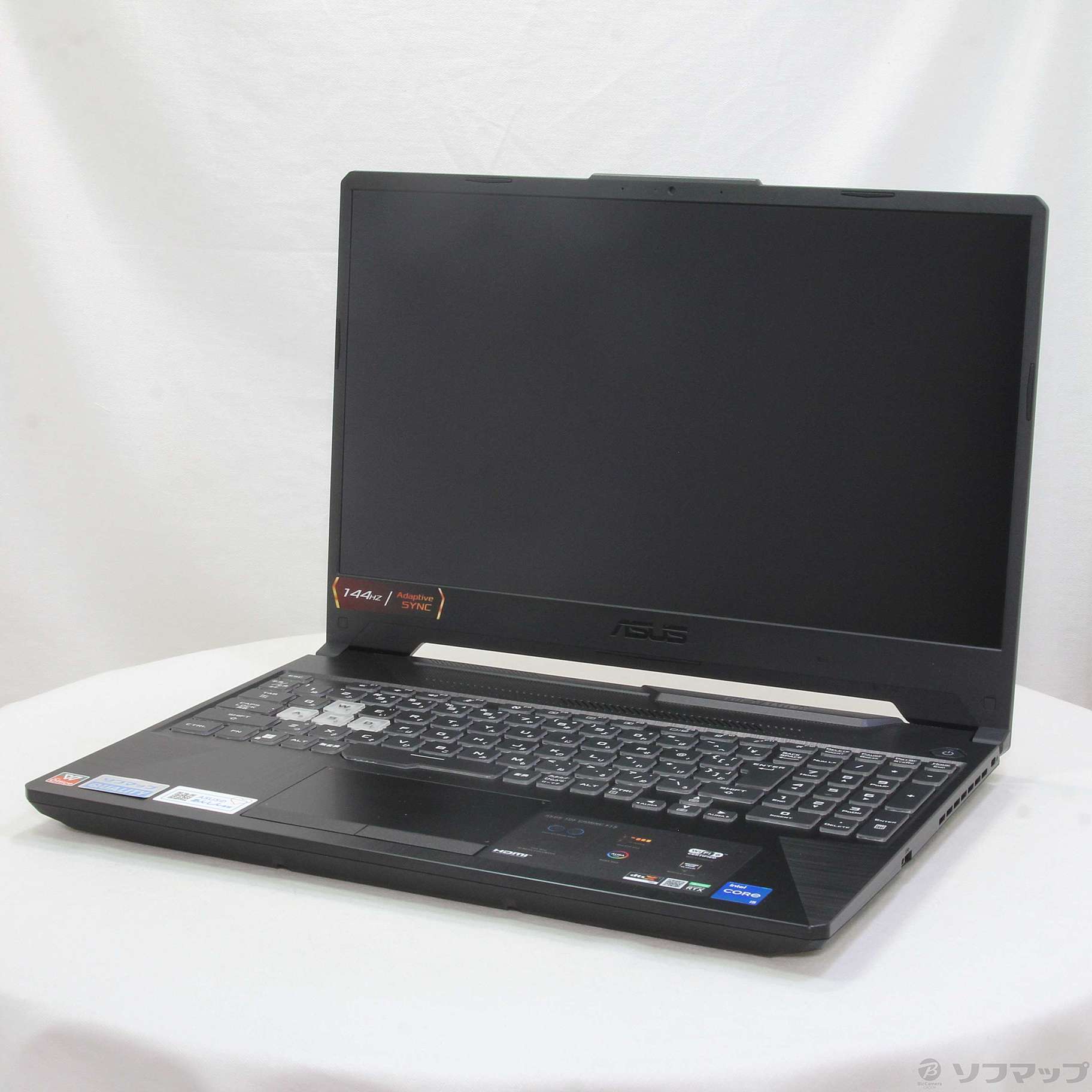 中古】TUF Gaming F15 FX506HC FX506HC-I5R3050W11 グラファイトブラック [2133048035029] -  リコレ！|ビックカメラグループ ソフマップの中古通販サイト