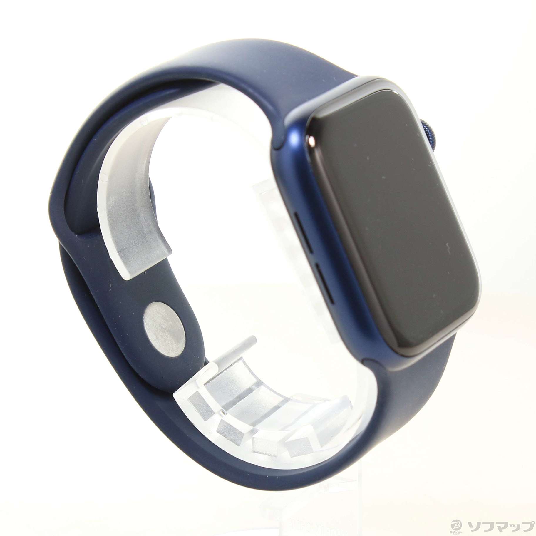 Apple Watch Series 6 GPS 44mm ブルーアルミニウムケース ディープネイビースポーツバンド