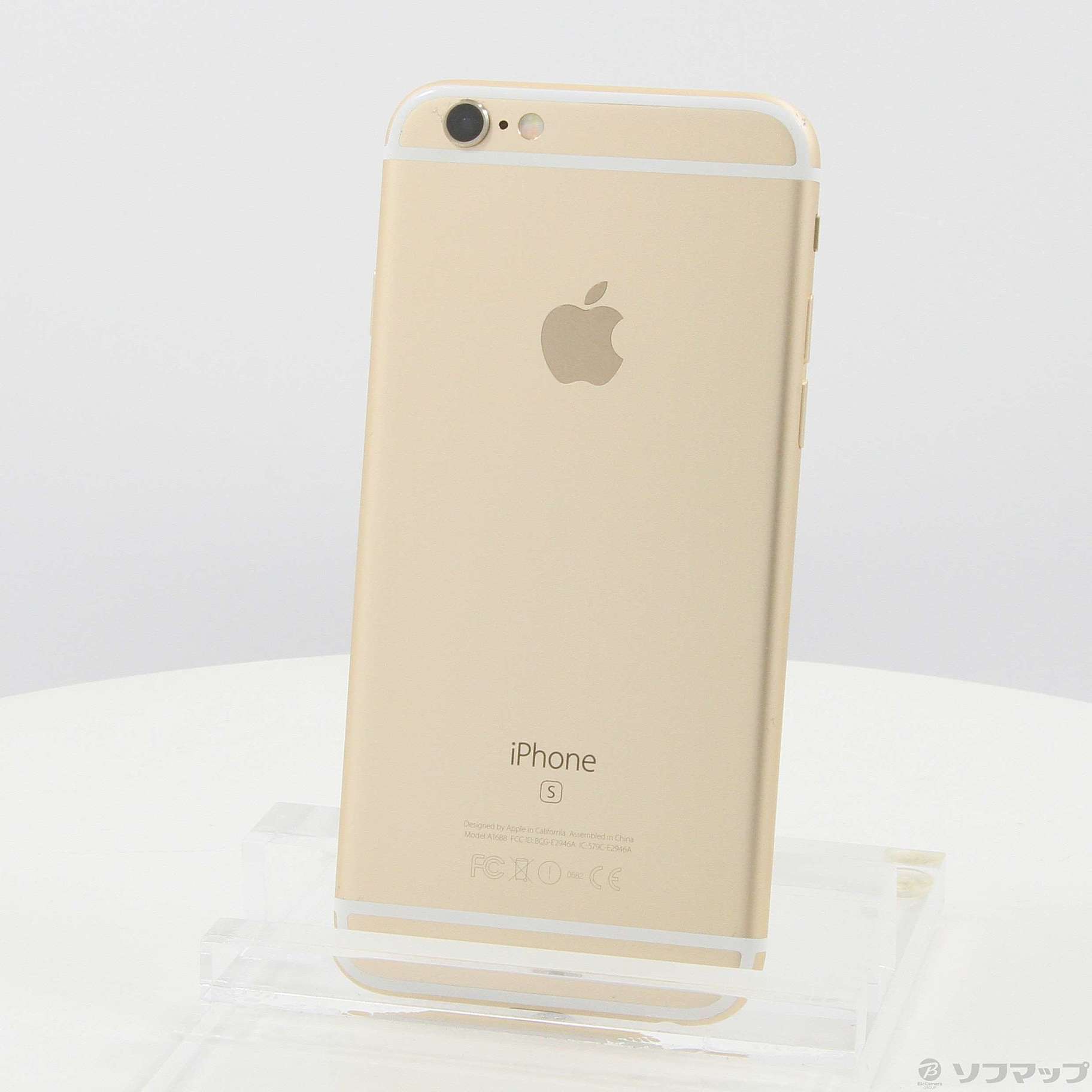 中古】iPhone6s 64GB ゴールド MKQQ2J／A SIMフリー [2133048046810