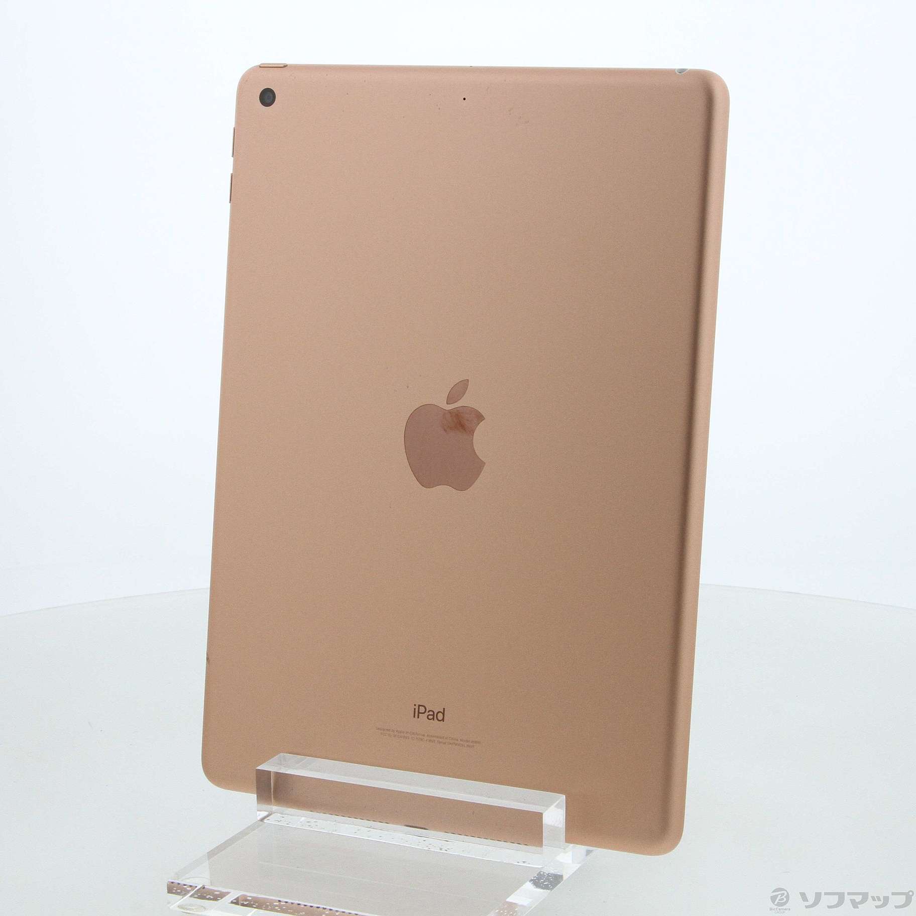 中古】iPad 第6世代 128GB ゴールド MRJP2LL／A Wi-Fi [2133048054419