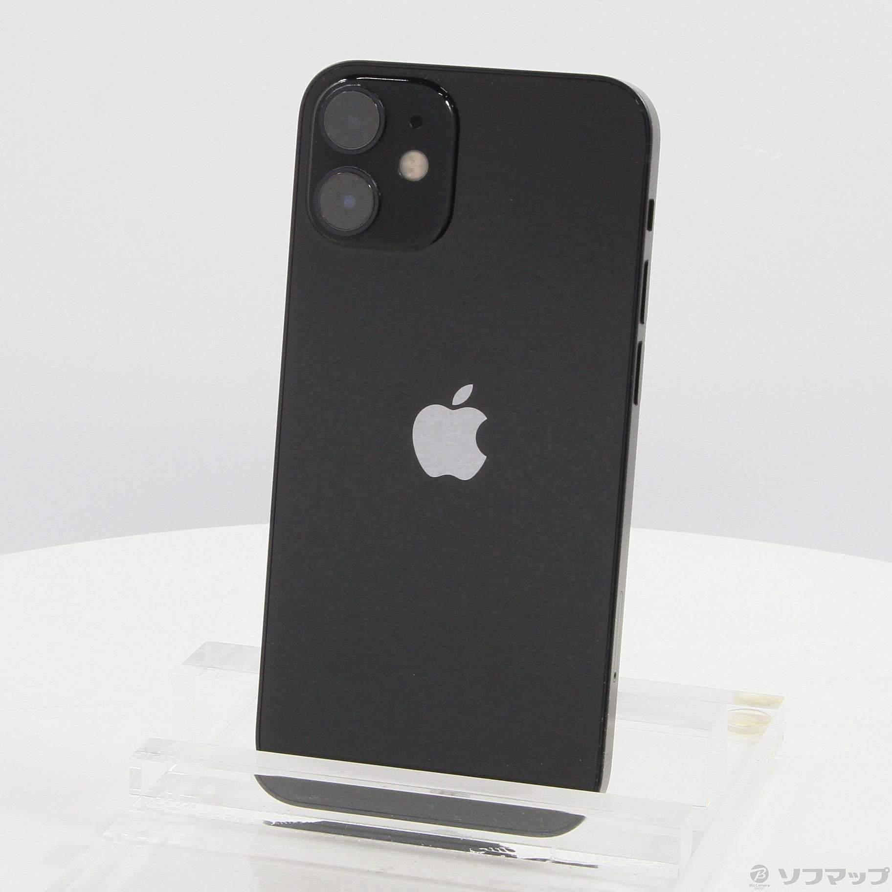 中古】iPhone12 mini 128GB ブラック MGDJ3J／A SIMフリー