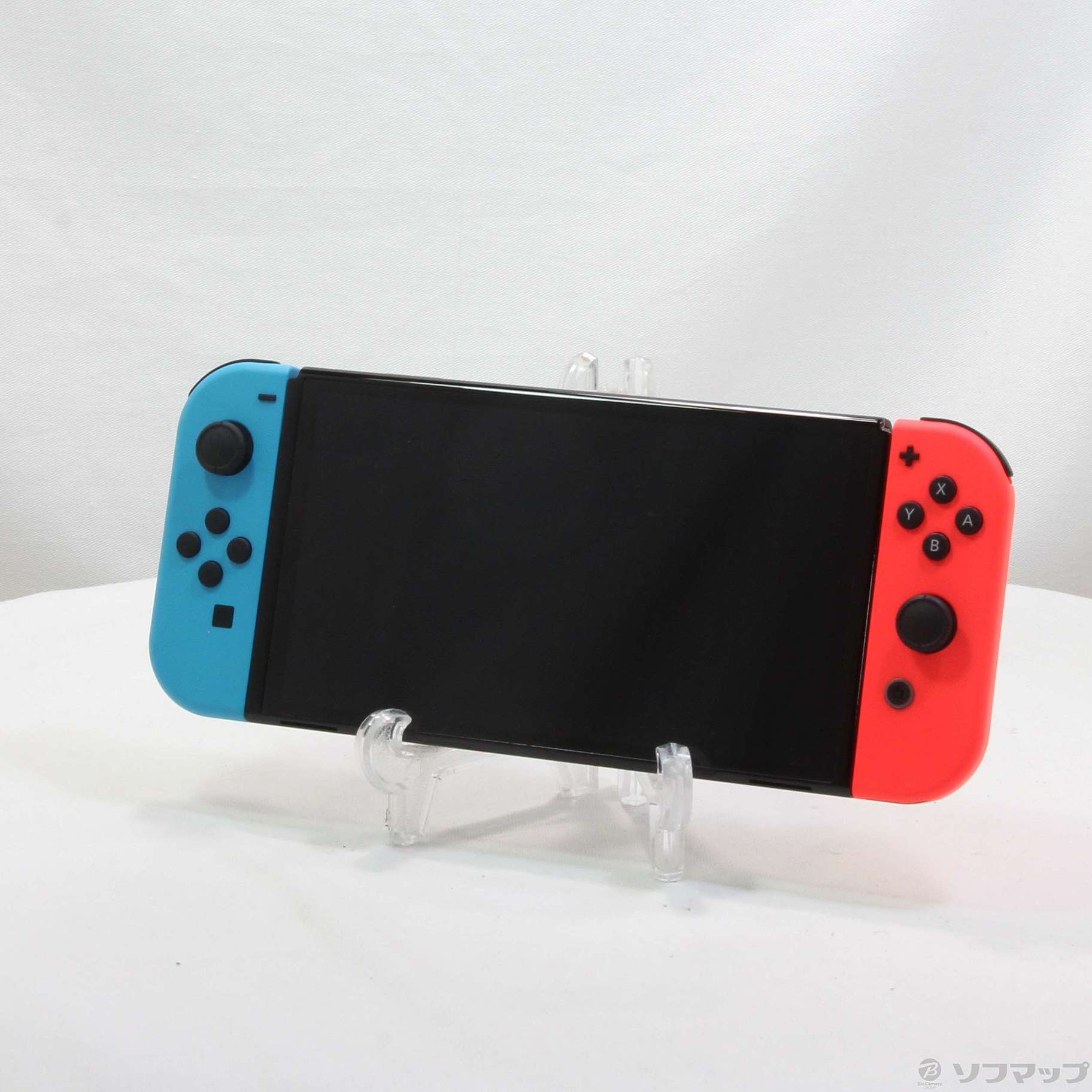 中古】Nintendo Switch 有機ELモデル Joy-Con(L) ネオンブルー／(R 