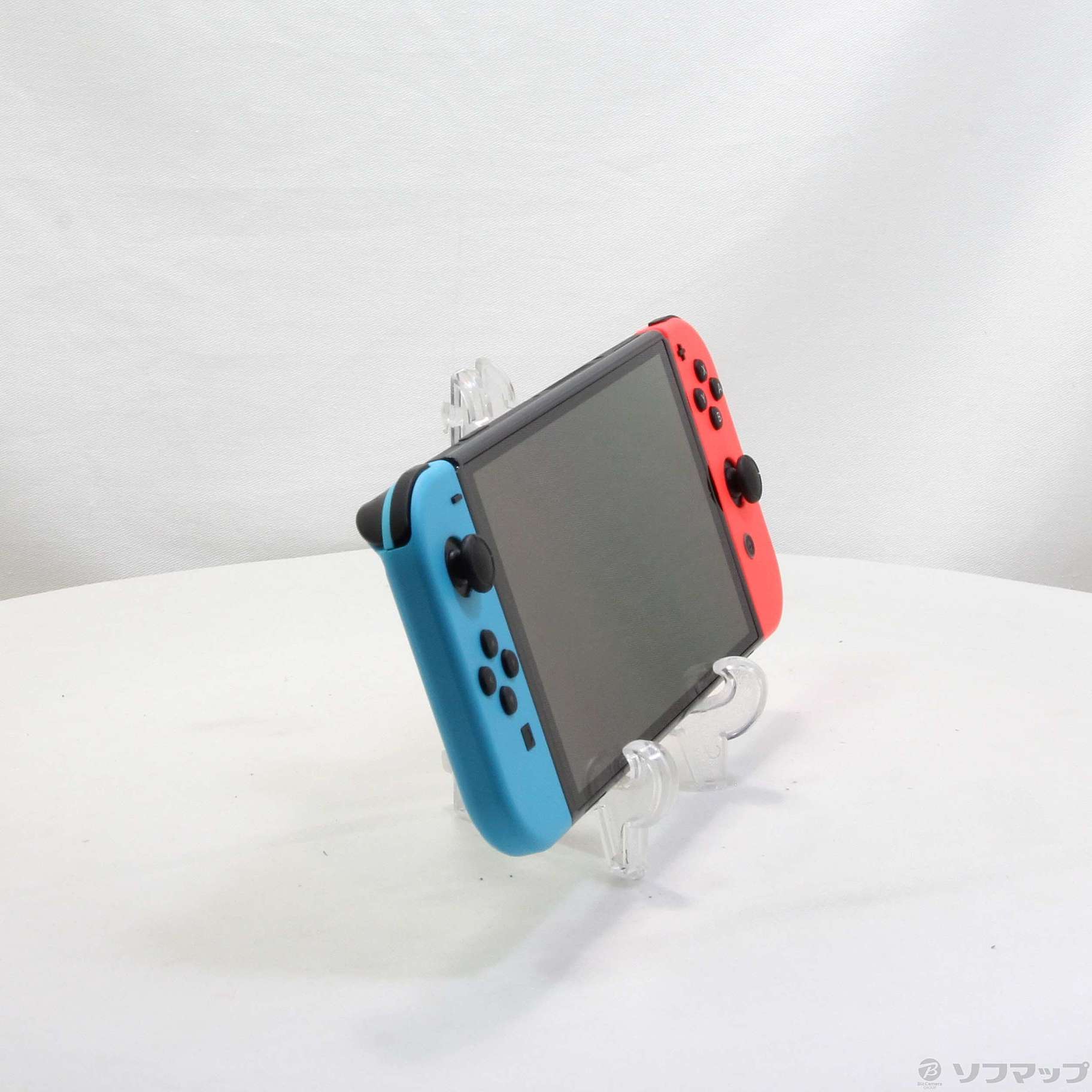 中古】Nintendo Switch 有機ELモデル Joy-Con(L) ネオンブルー／(R 