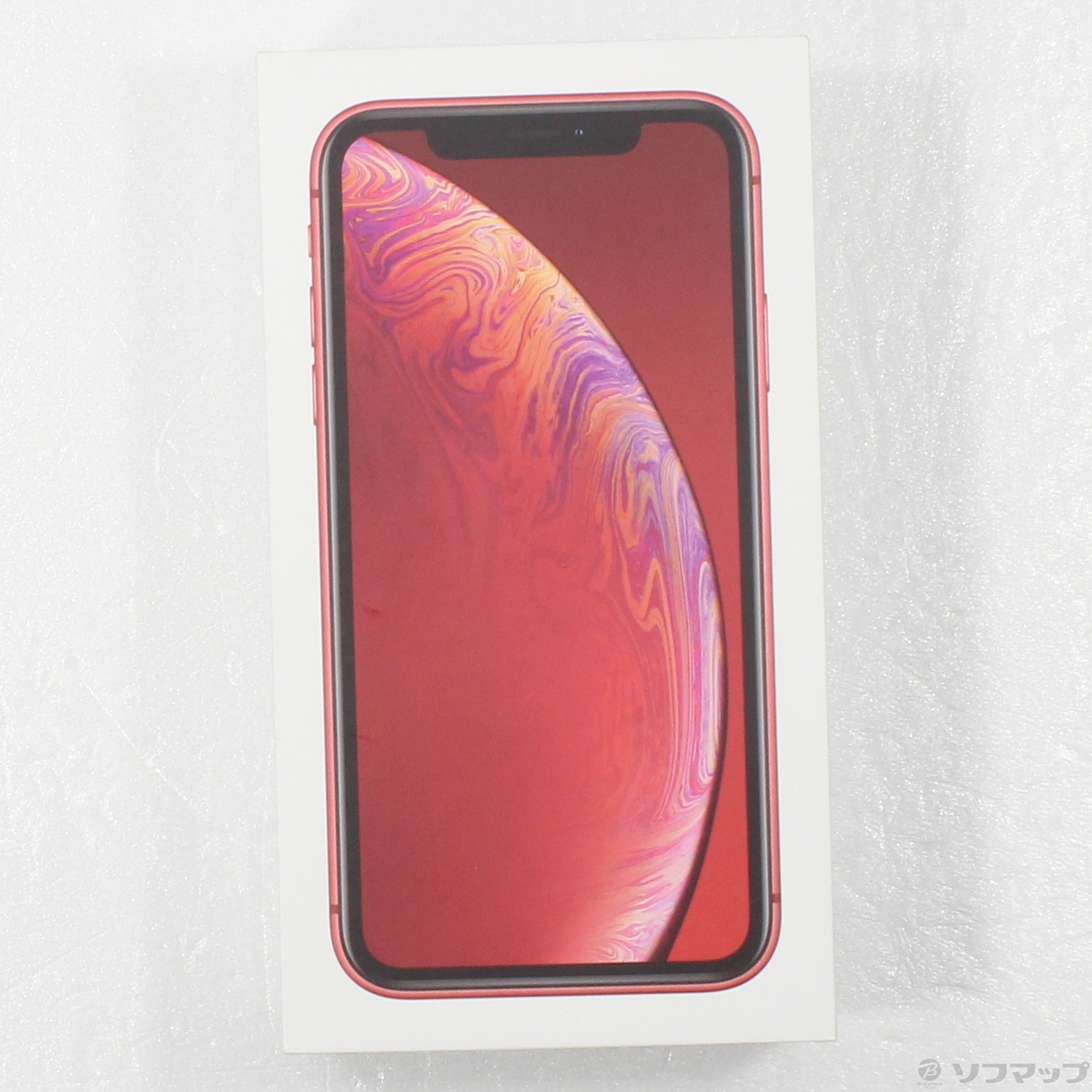 iPhone XR レッド 64 GB【液晶ガラス非純正-