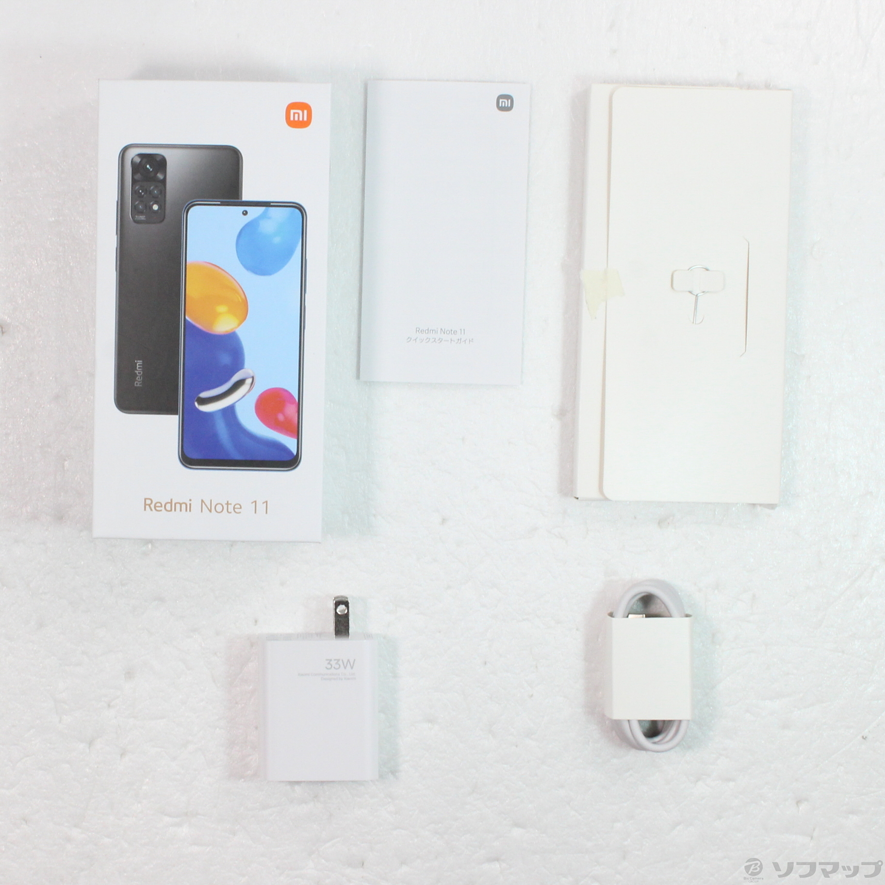 中古】Redmi Note 11 64GB グラファイトグレー 2201117TL SIMフリー