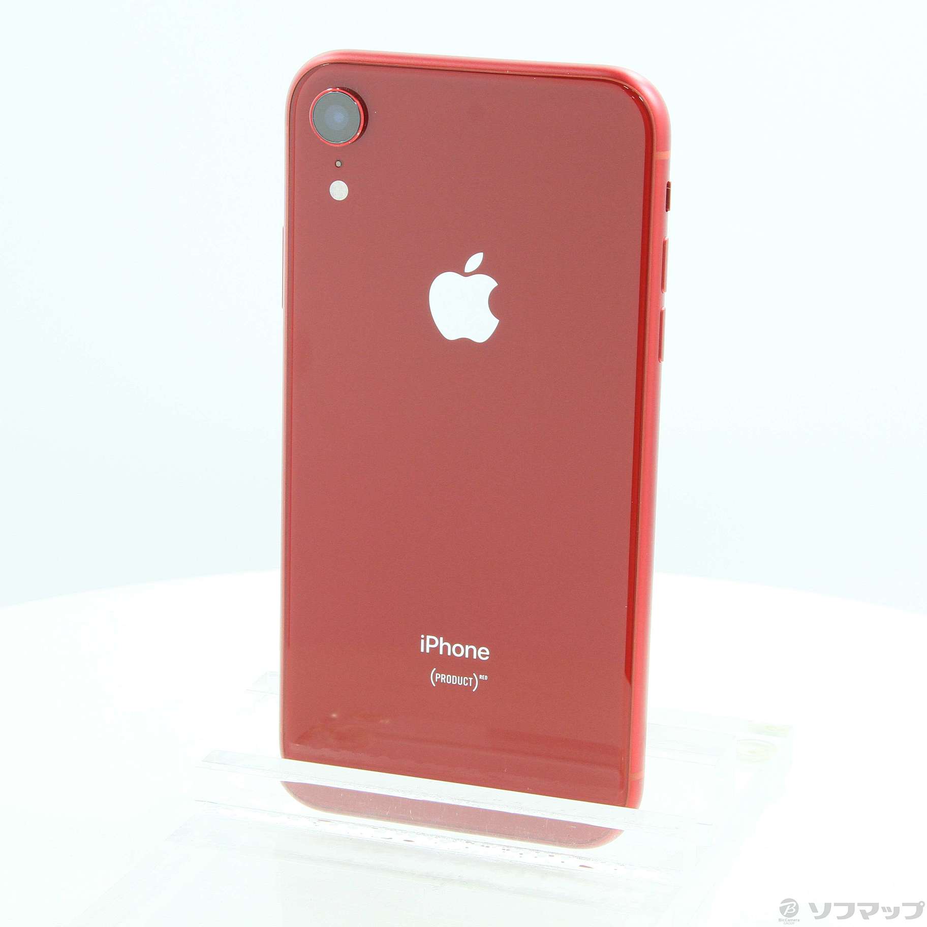中古】iPhoneXR 64GB プロダクトレッド MH6W3J／A SIMフリー