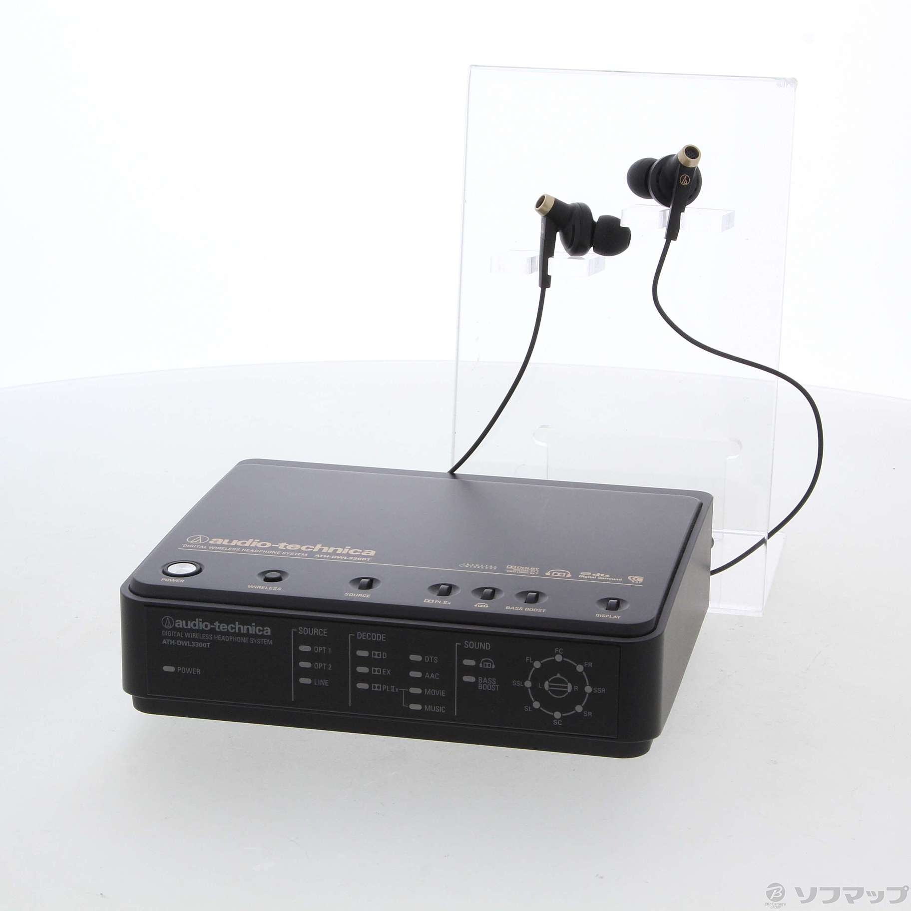 audio-technica オープン型サラウンドワイヤレスヘッドホンシステム