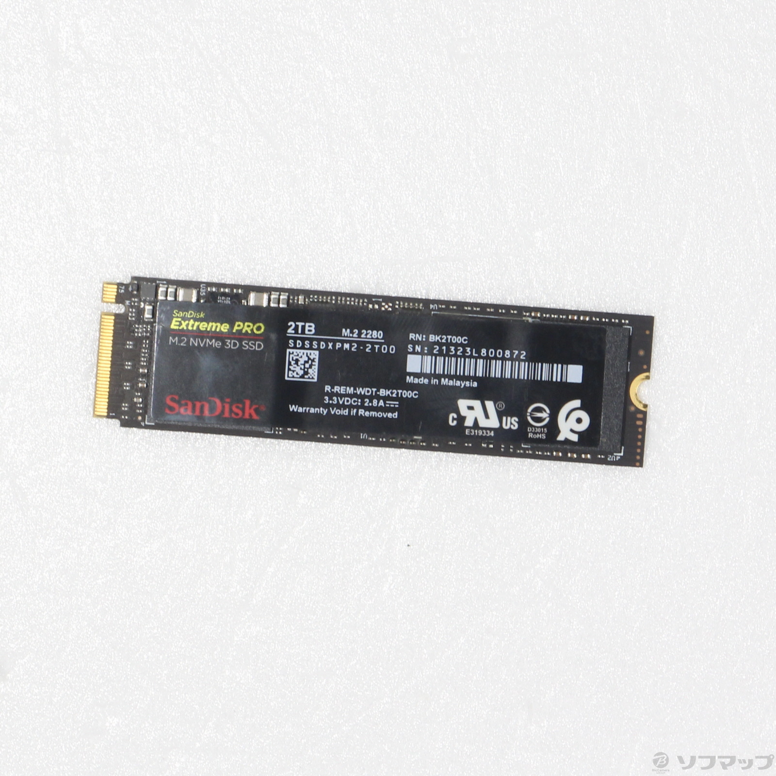 中古】SDSSDXPM2-2T00-J25 [2133048071058] - リコレ！|ビックカメラグループ ソフマップの中古通販サイト