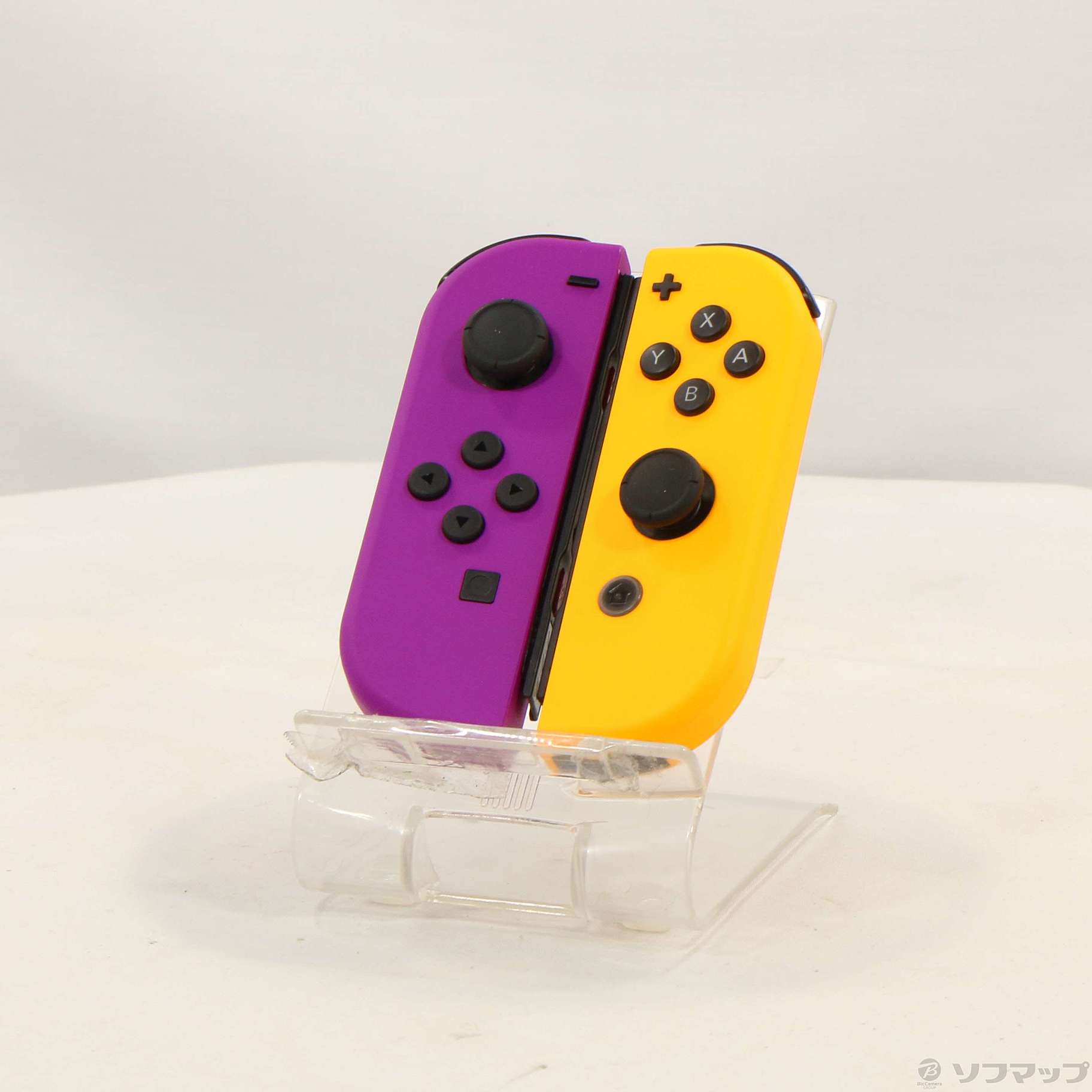 中古】Nintendo Switch Joy-Con (L) ネオンパープル ／ (R) ネオン ...
