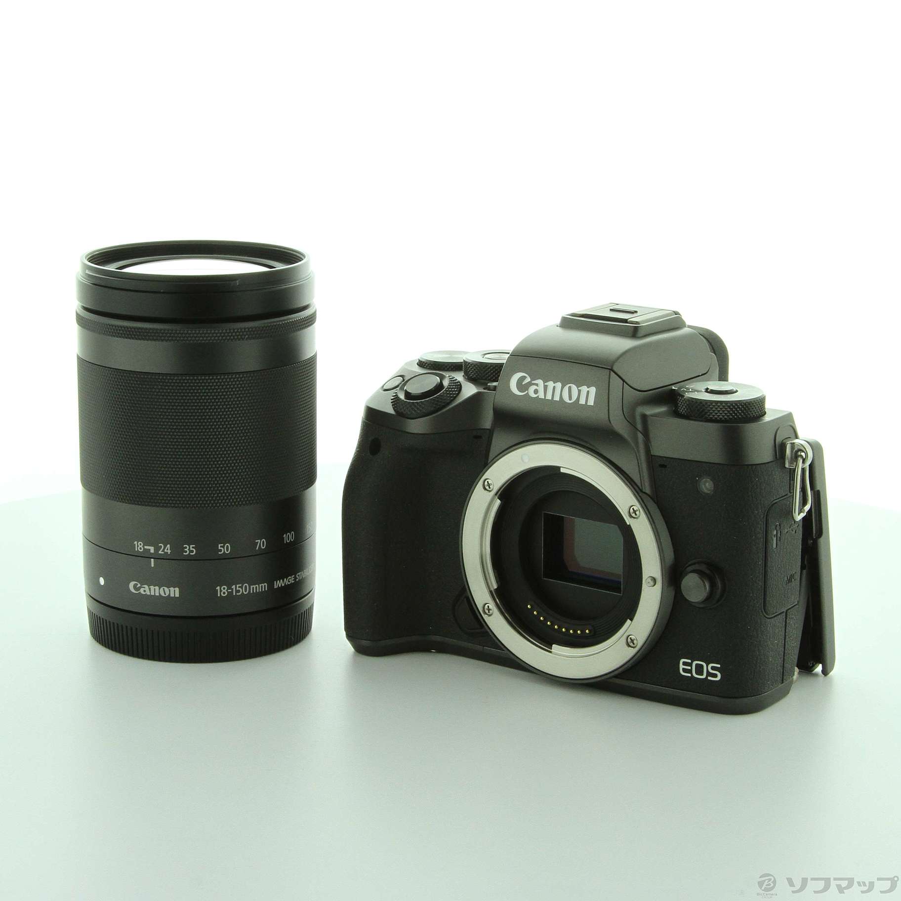 中古】EOS M5 EF-M 18-150 IS STM レンズキット ブラック (2420万画素