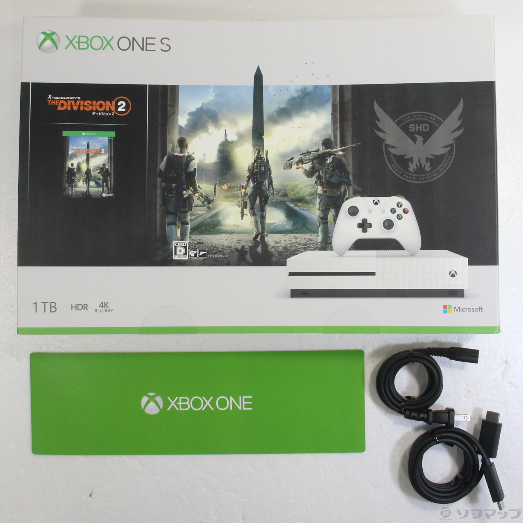 中古】Xbox One S 1TB ディビジョン2 同梱版 [2133048075919] - リコレ