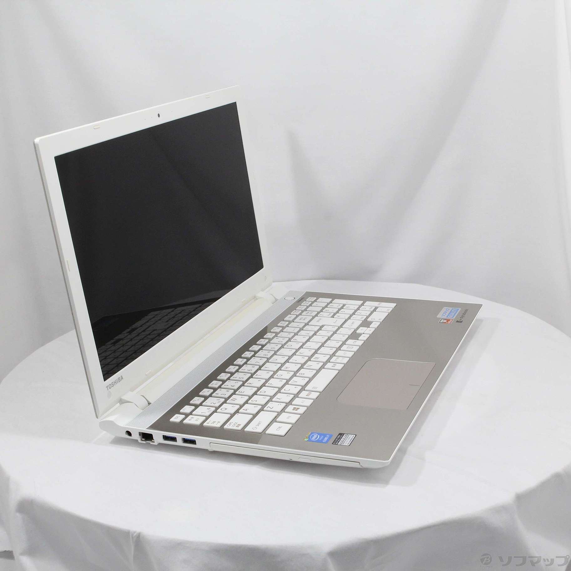 中古】dynabook T75／TG PT75TGP-BWA サテンゴールド 〔Windows