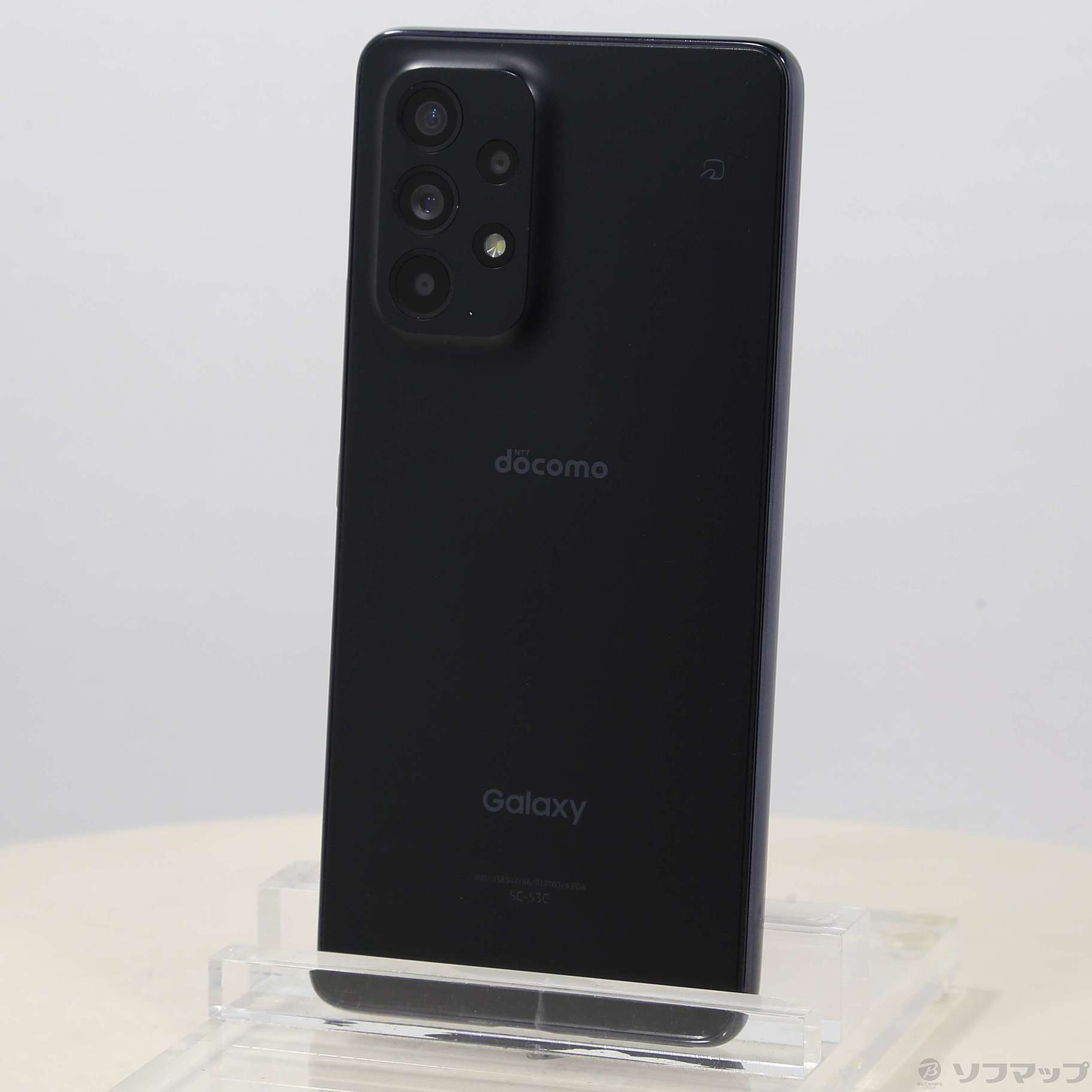 中古】Galaxy A53 5G 128GB オーサムブラック SC-53C docomoロック解除