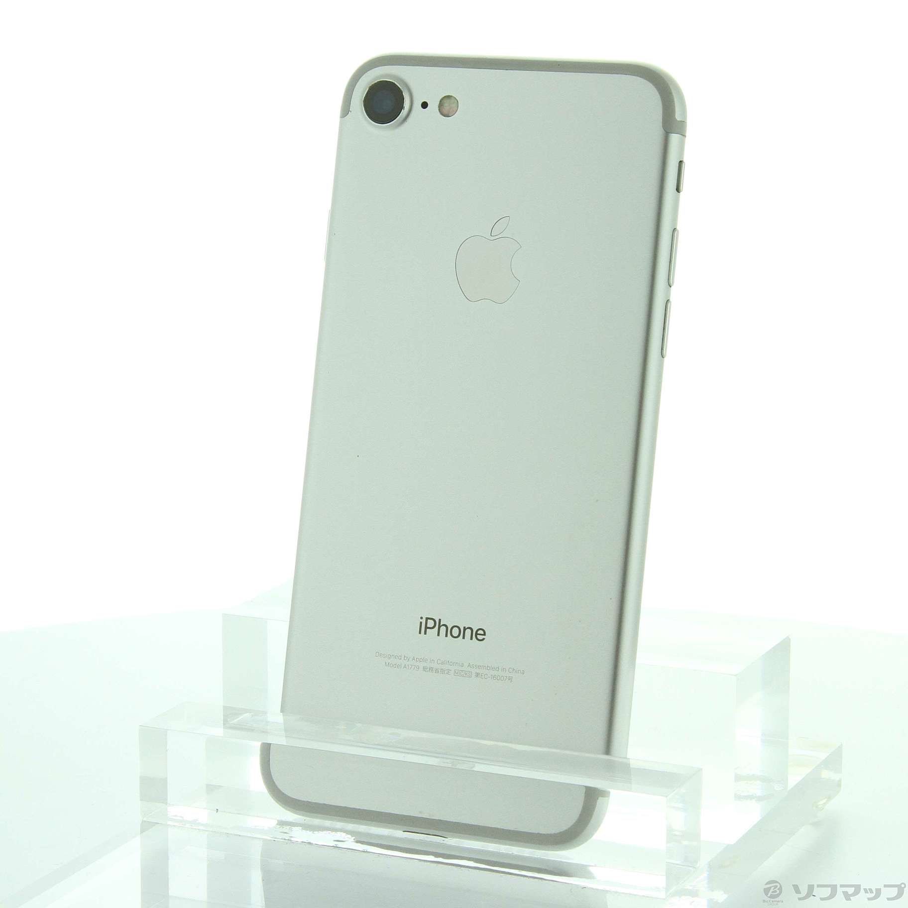 中古】iPhone7 32GB シルバー MNCF2J／A SIMフリー