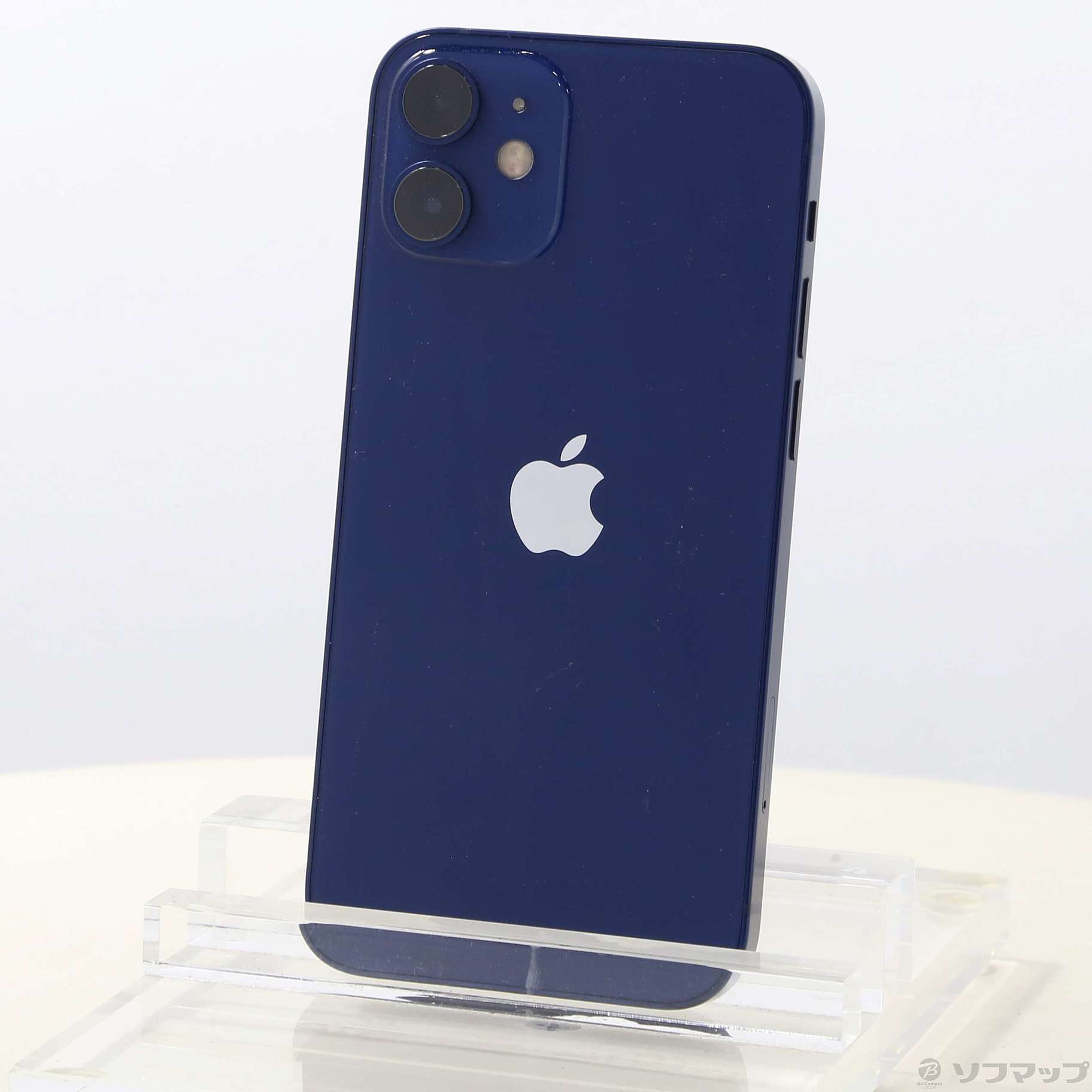中古】iPhone12 mini 64GB ブルー MGAP3J／A SIMフリー [2133048078514