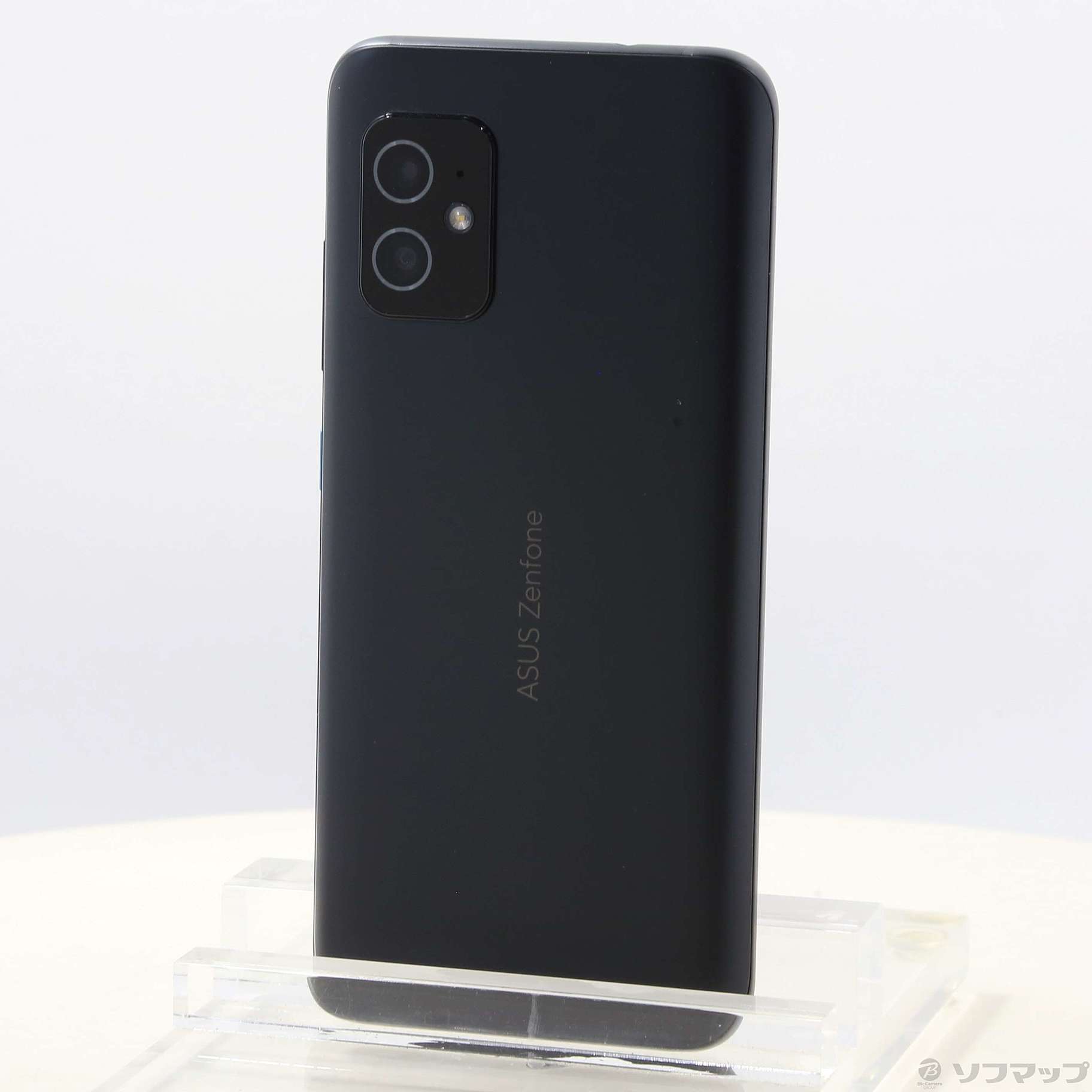 中古】Zenfone 8 256GB オブシディアンブラック ZS590KS-BK256S16 SIM