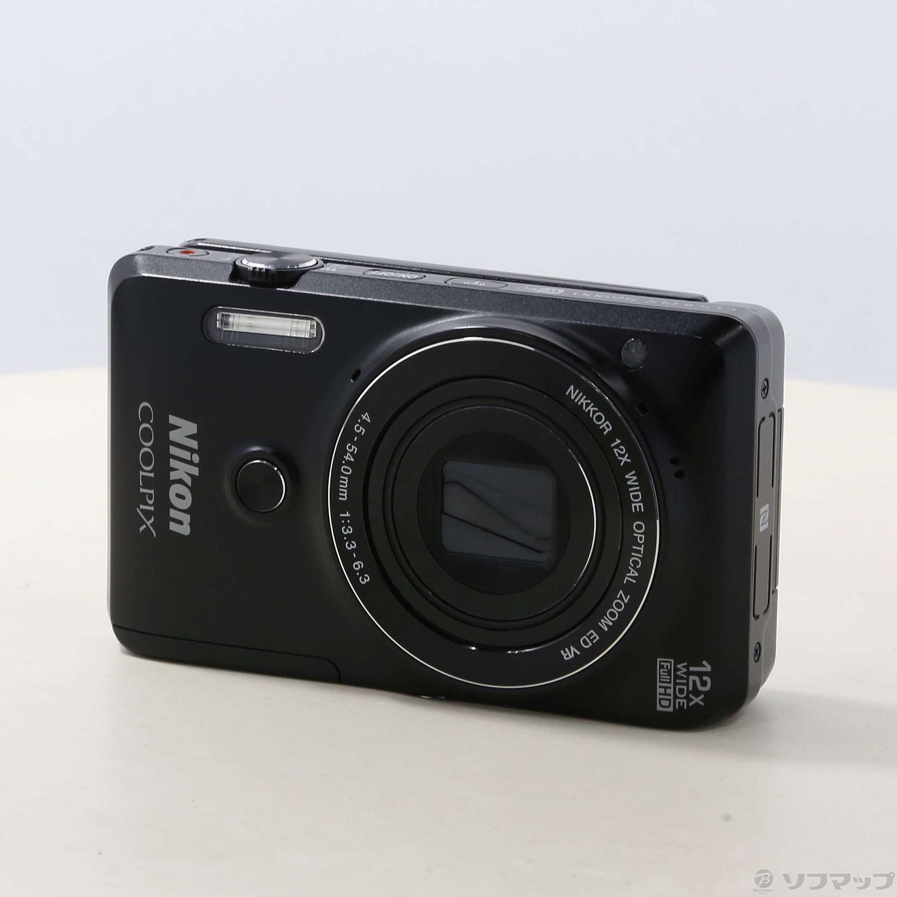 中古】COOLPIX S6900 BK (1602万画素／12倍／リッチブラック／SDXC