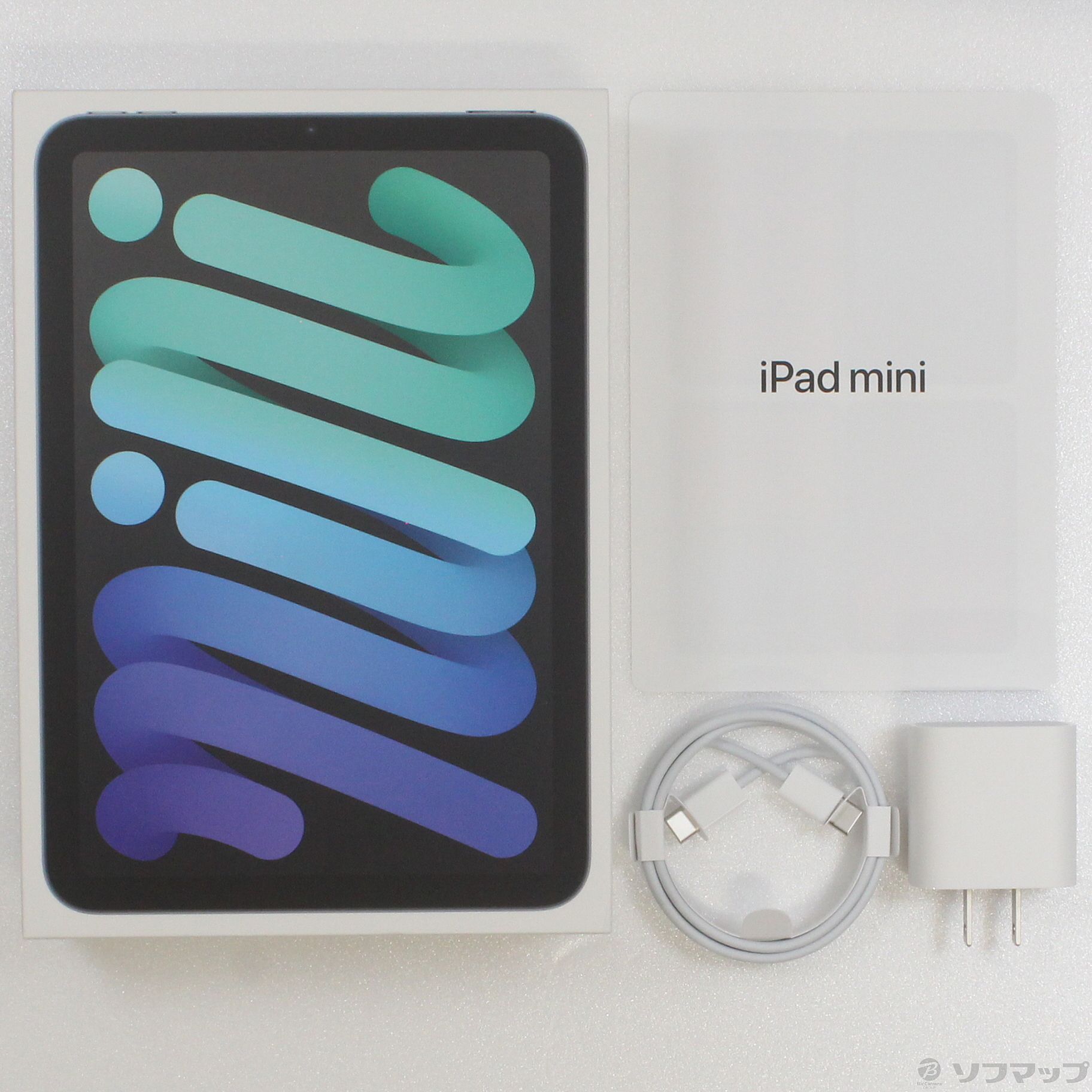 中古】iPad mini 第6世代 64GB スペースグレイ MK7M3J／A Wi-Fi