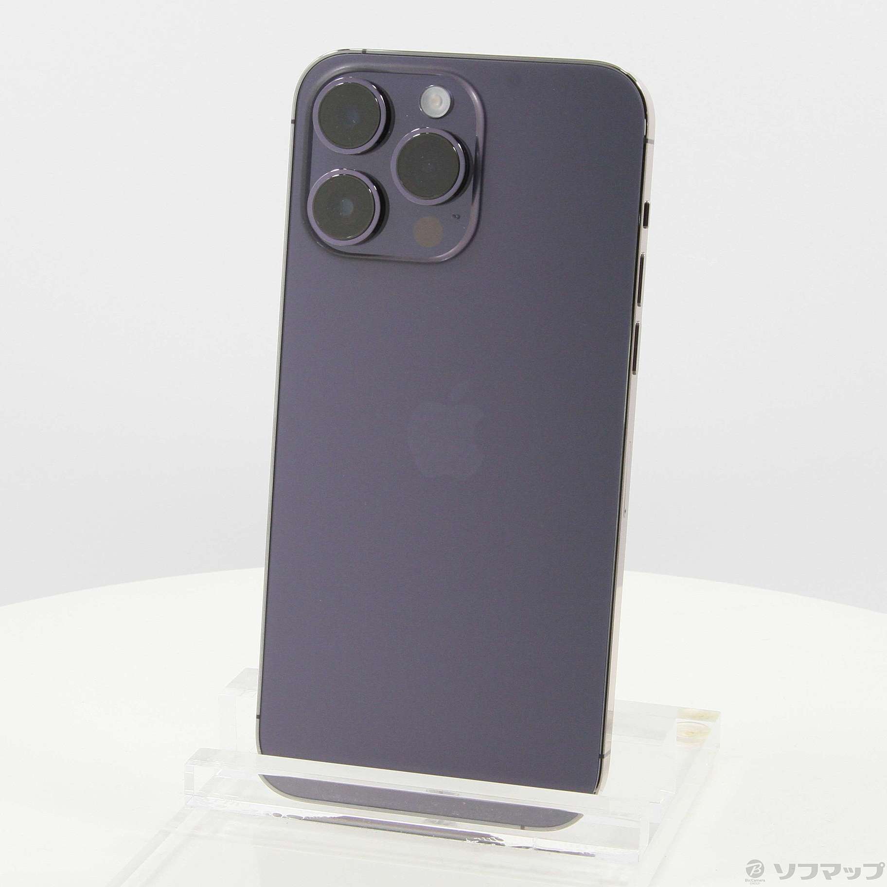 中古】iPhone14 Pro Max 128GB ディープパープル MQ993J／A SIMフリー