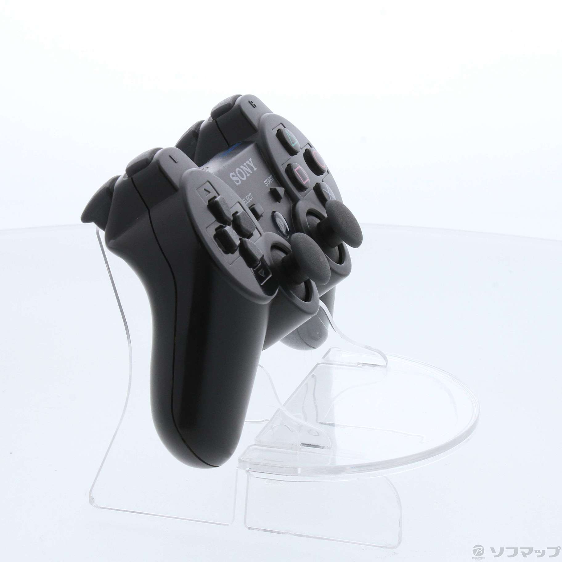 PS3 ワイヤレスコントローラ クリアブラック 中古】ワイヤレスコントローラー DUALSHOCK3 クリアブラック 【PS3