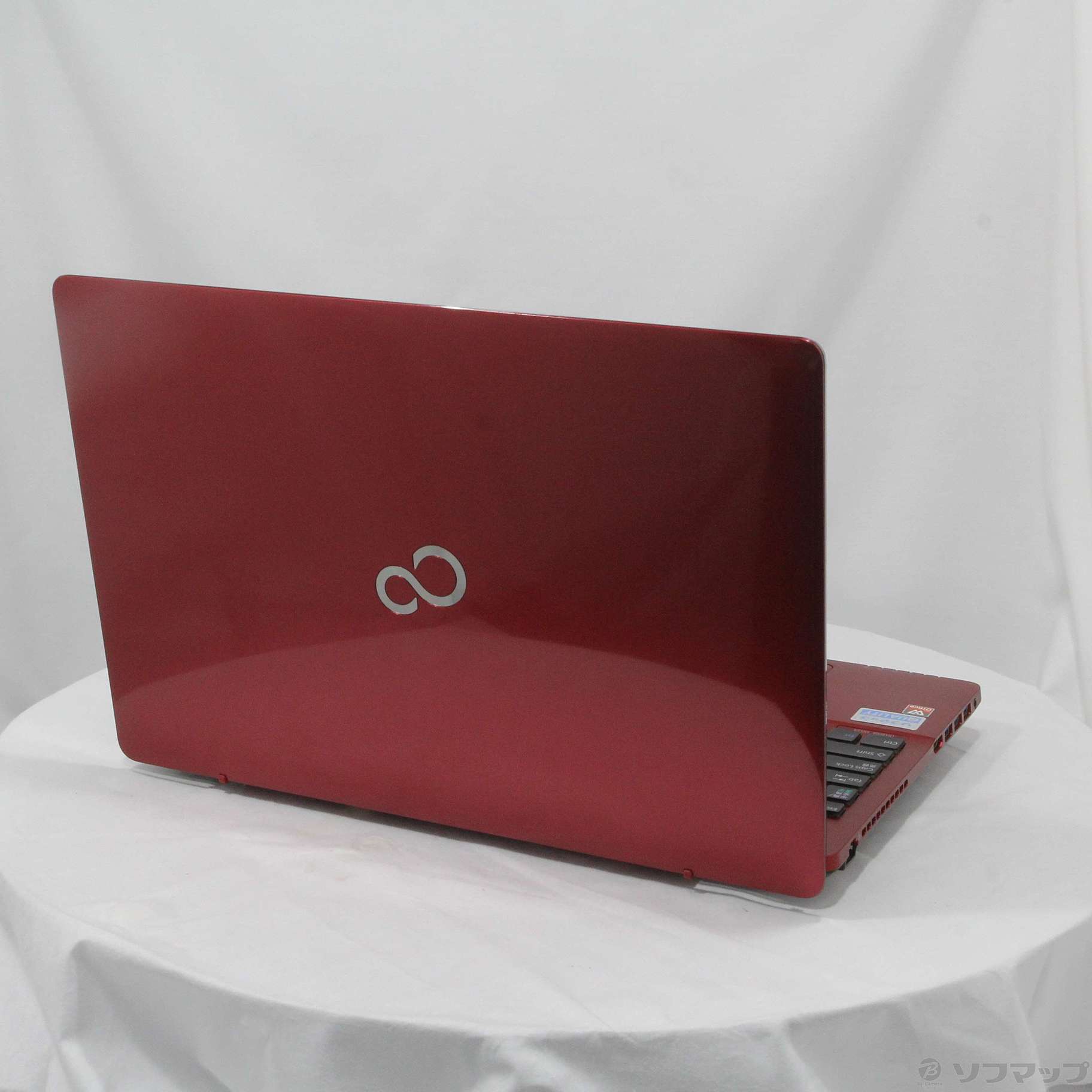 中古】LIFEBOOK AH53／X FMVA53XR ルビーレッド 〔Windows 10