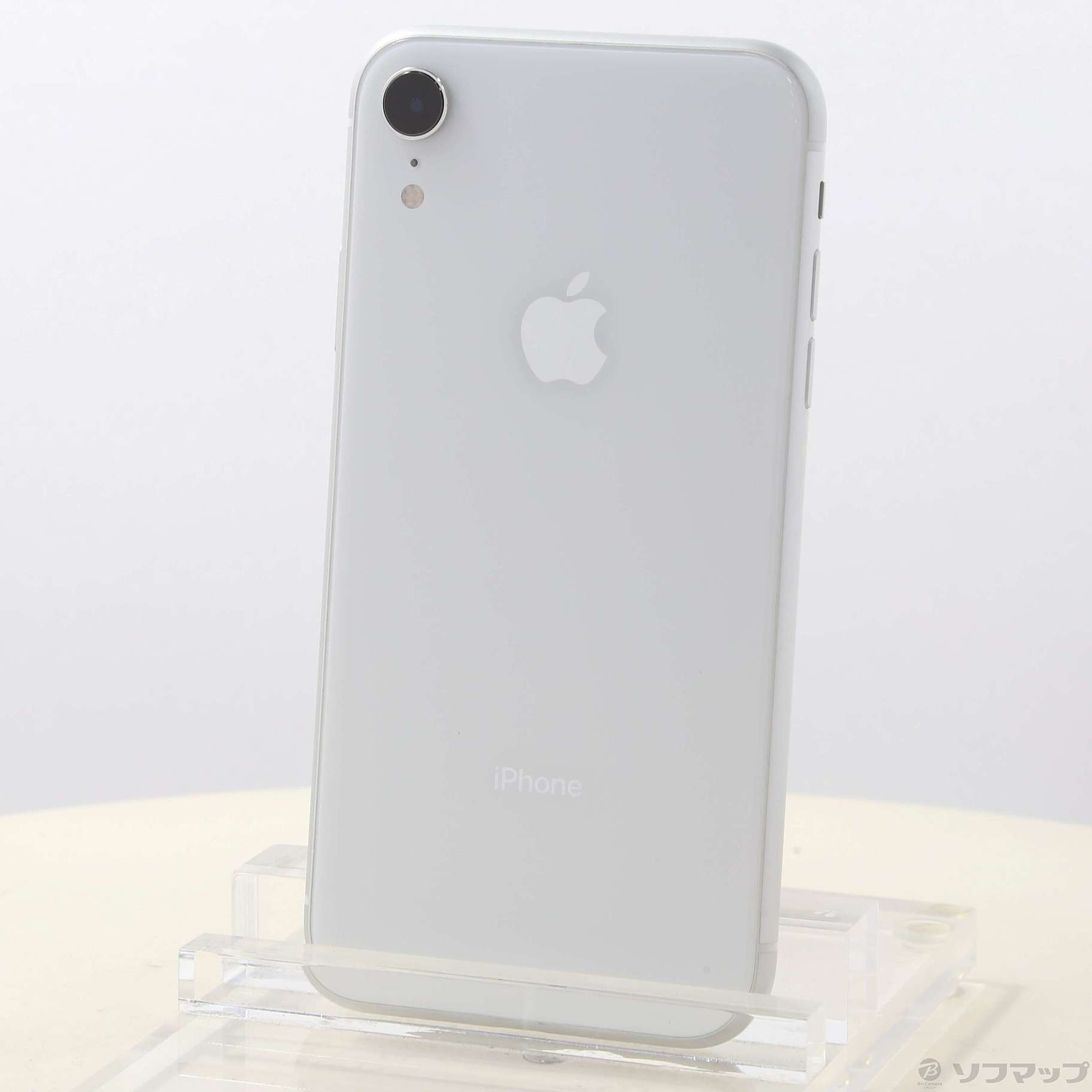 中古】iPhoneXR 64GB ホワイト MT032J／A SIMフリー 〔ネットワーク