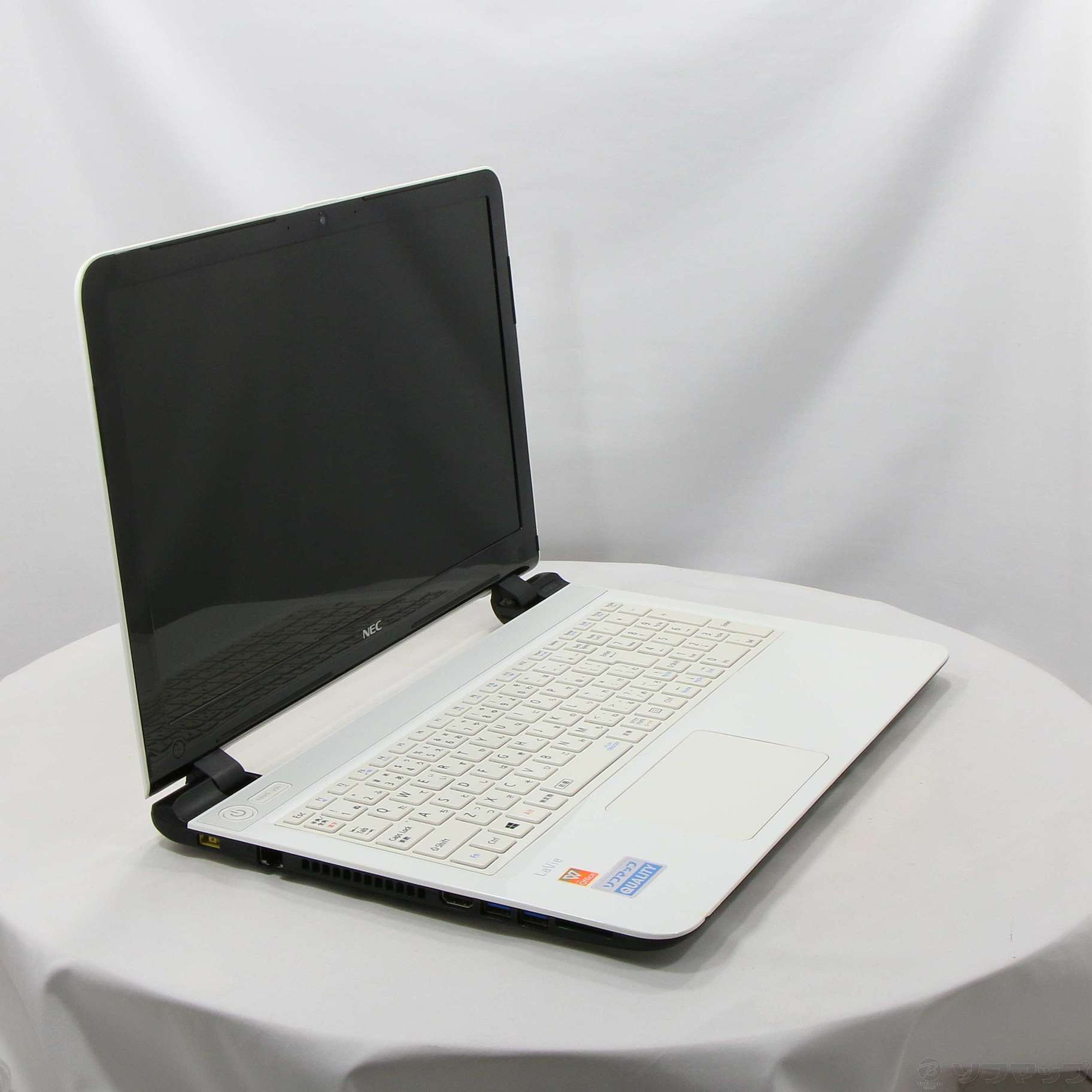 LaVie Note Standard NS150／AAW-KS PC-NS150AAW-KS エクストラホワイト ［Celeron 3205U  (1.5GHz)／4GB／HDD1TB／15.6インチワイド］