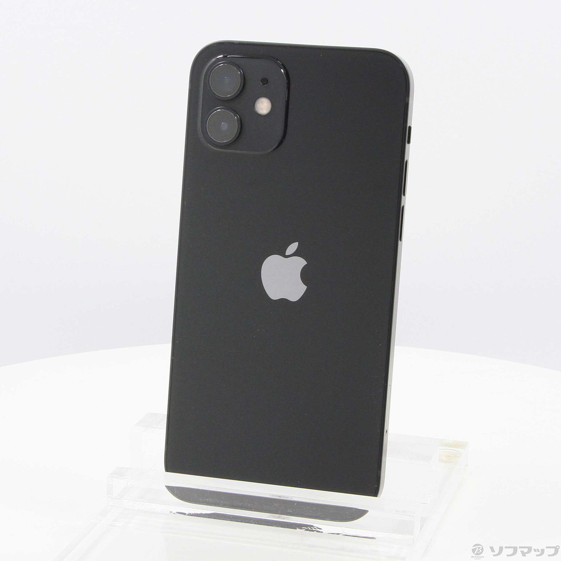 中古】iPhone12 64GB ブラック MGHN3J／A SIMフリー [2133048109461