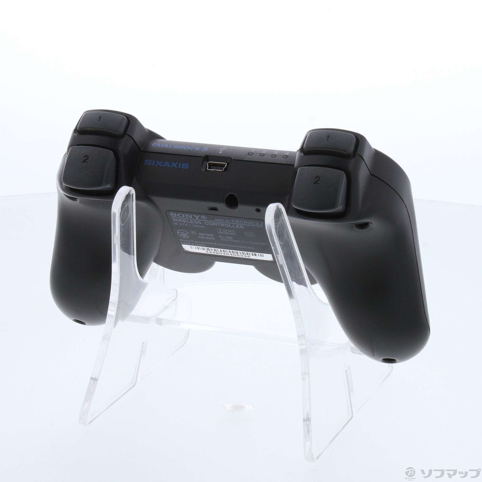 欲しいの 中古】ワイヤレスコントローラー DUALSHOCK3 クリアブラック その他