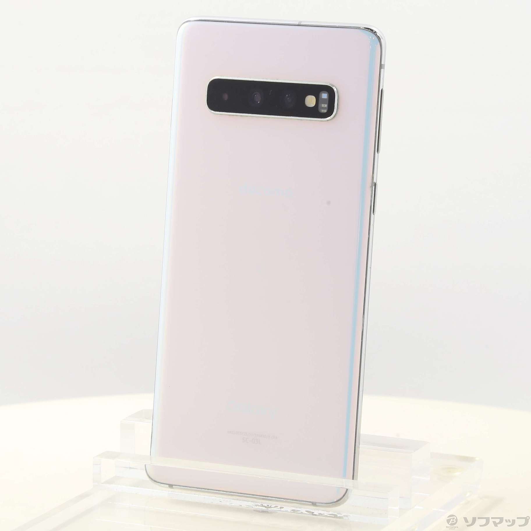 docomo Galaxy S10 128GB SIMフリー プリズムホワイト-