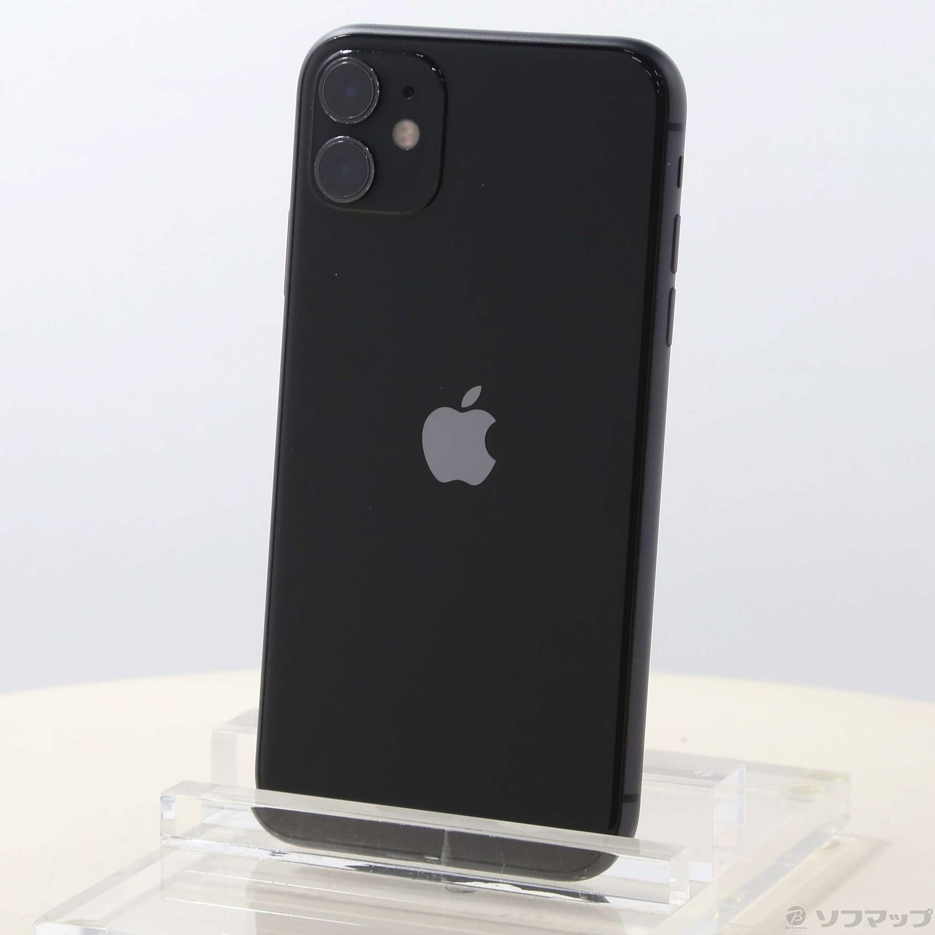 中古】iPhone11 128GB ブラック MWM02J／A SIMフリー [2133048113383