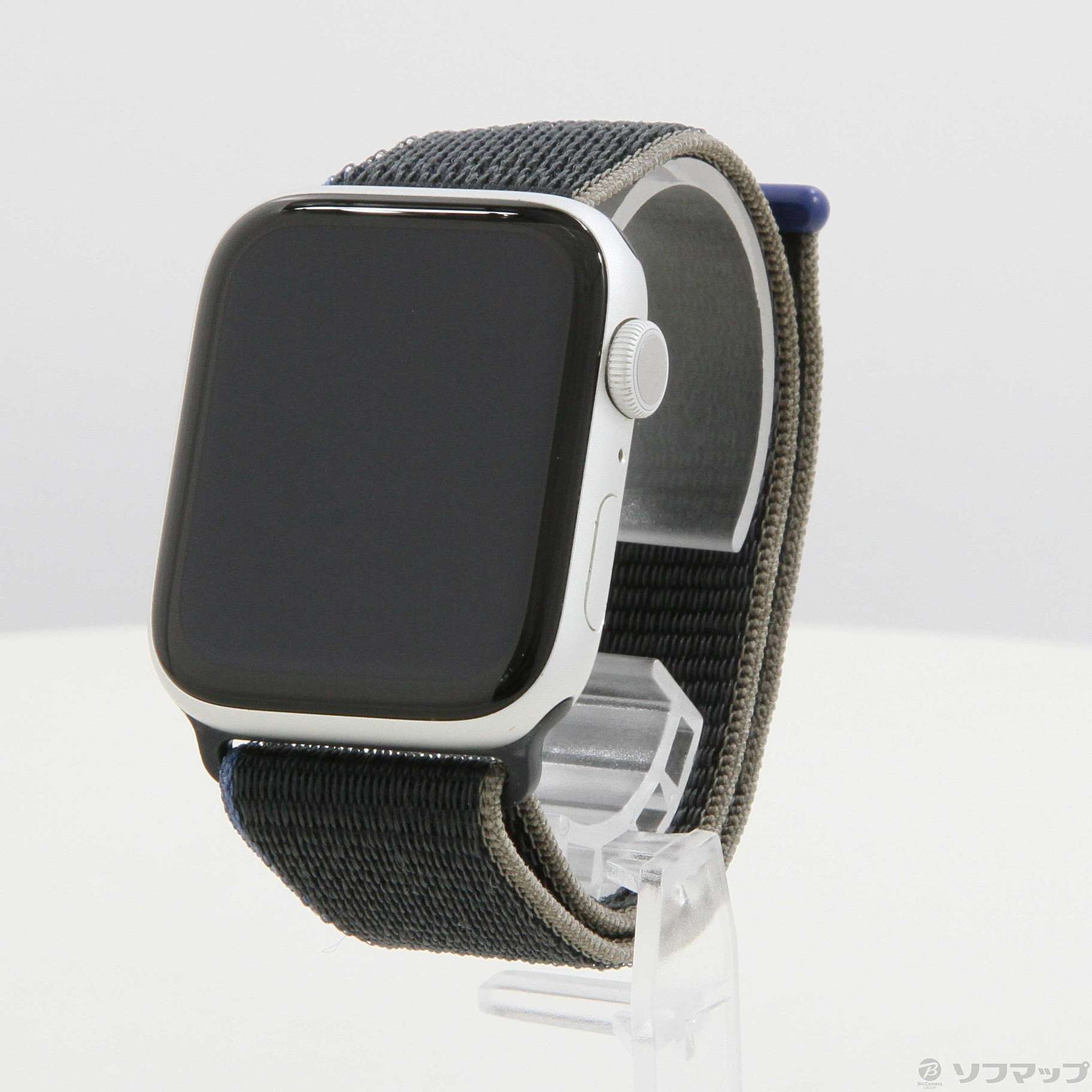 Apple Watch Series 6 GPS 44mm シルバーアルミニウムケース チャコールスポーツループ