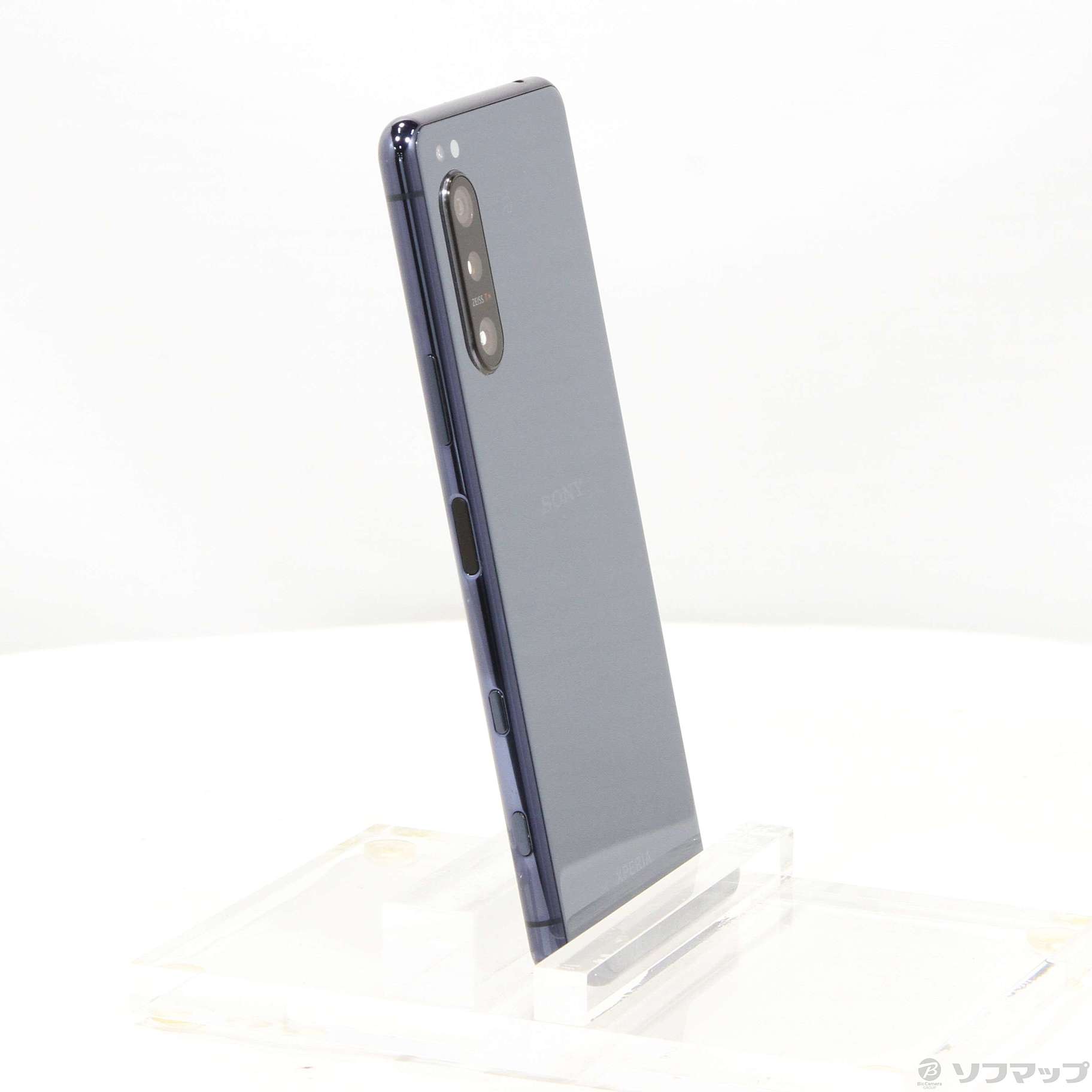 中古】Xperia 5 II 128GB ブルー SOG02 auロック解除SIMフリー