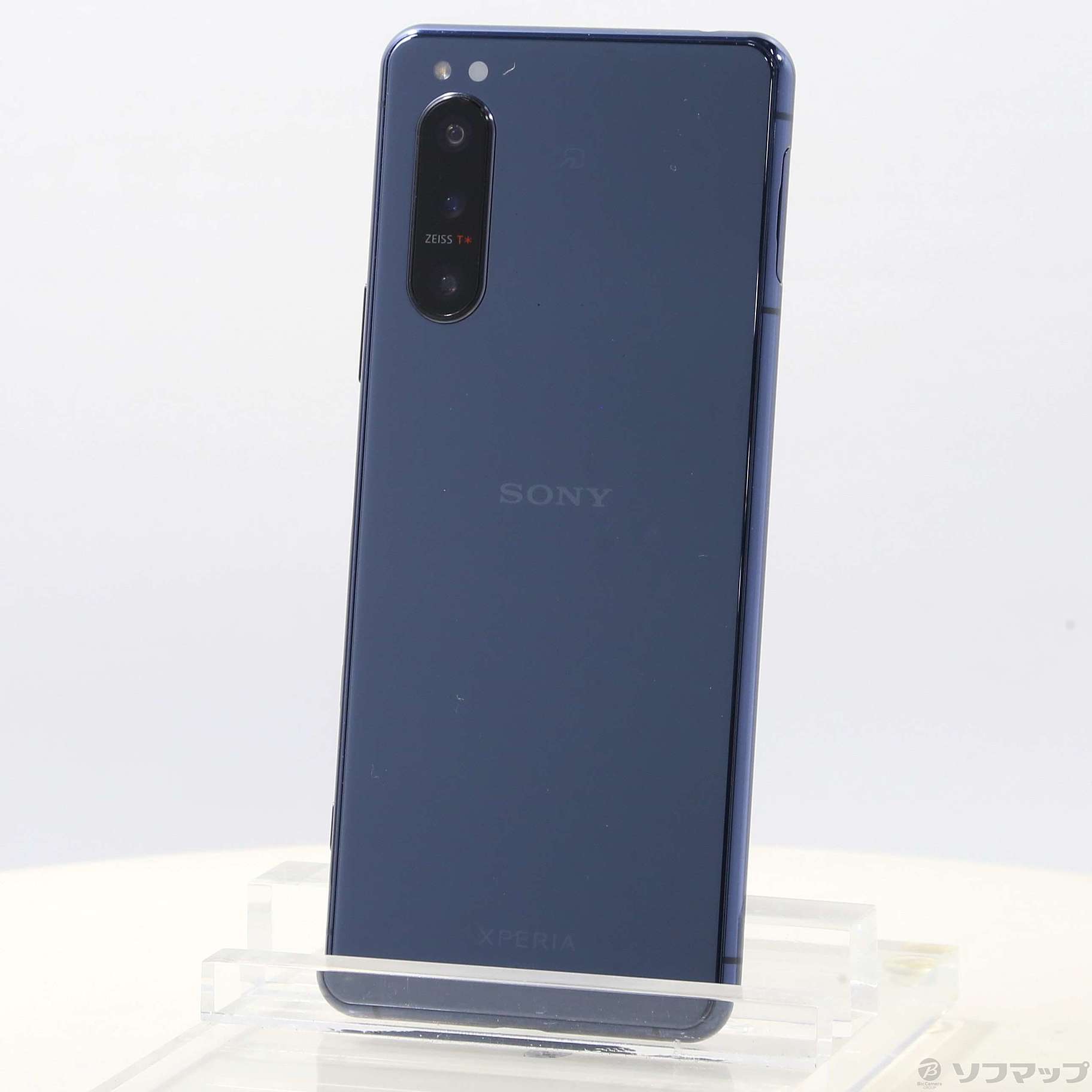 中古】Xperia 5 II 128GB ブルー SOG02 auロック解除SIMフリー