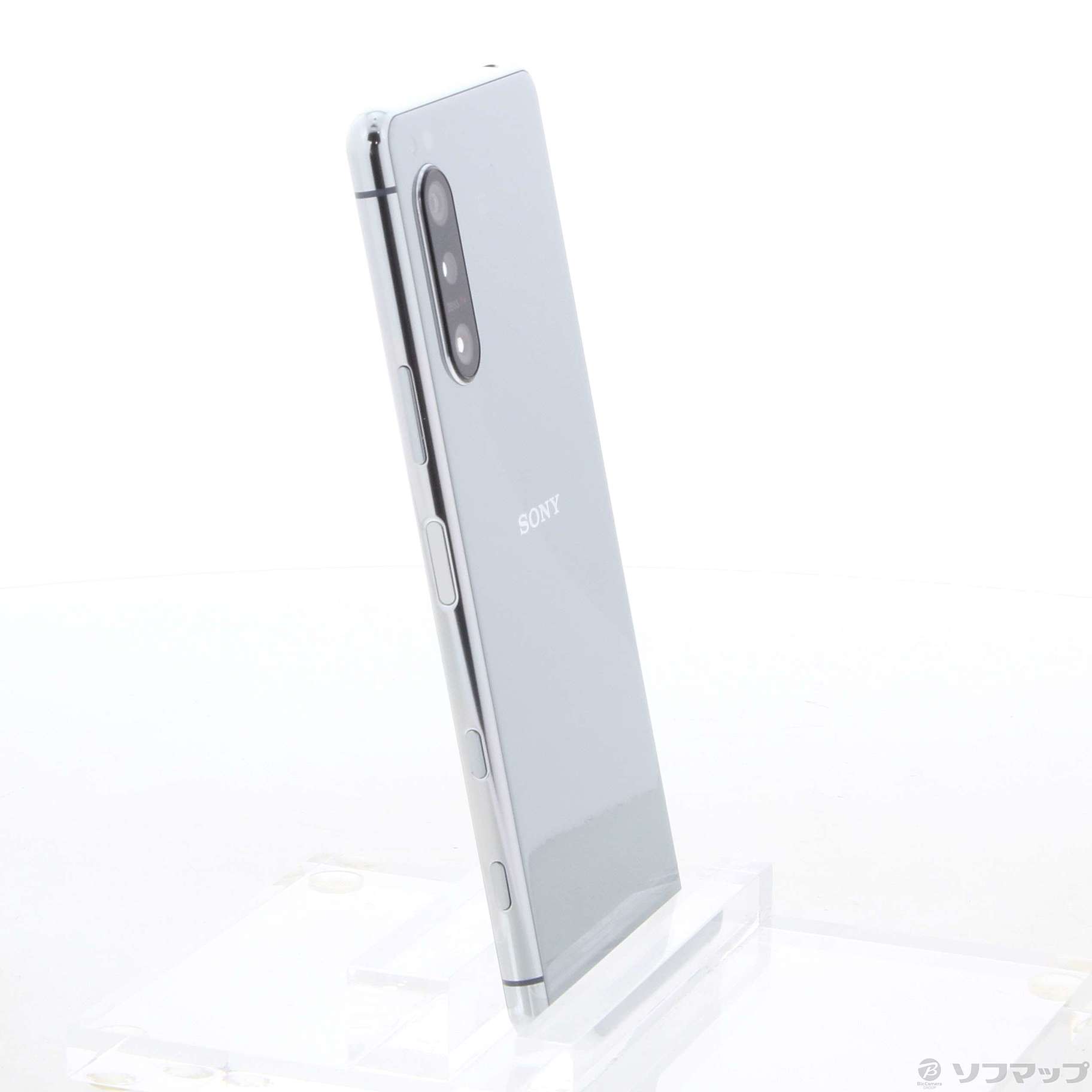 人気商品】 ☆中古☆SIMフリー au Xperia 5 II グレー スマートフォン