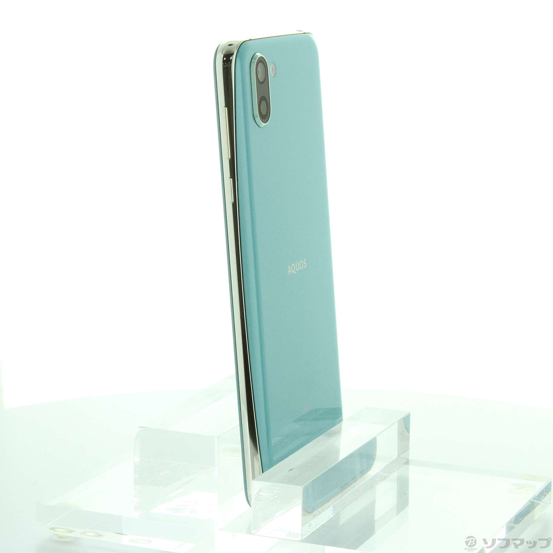 中古】AQUOS R2 64GB アクアマリン SHV42 auロック解除SIMフリー