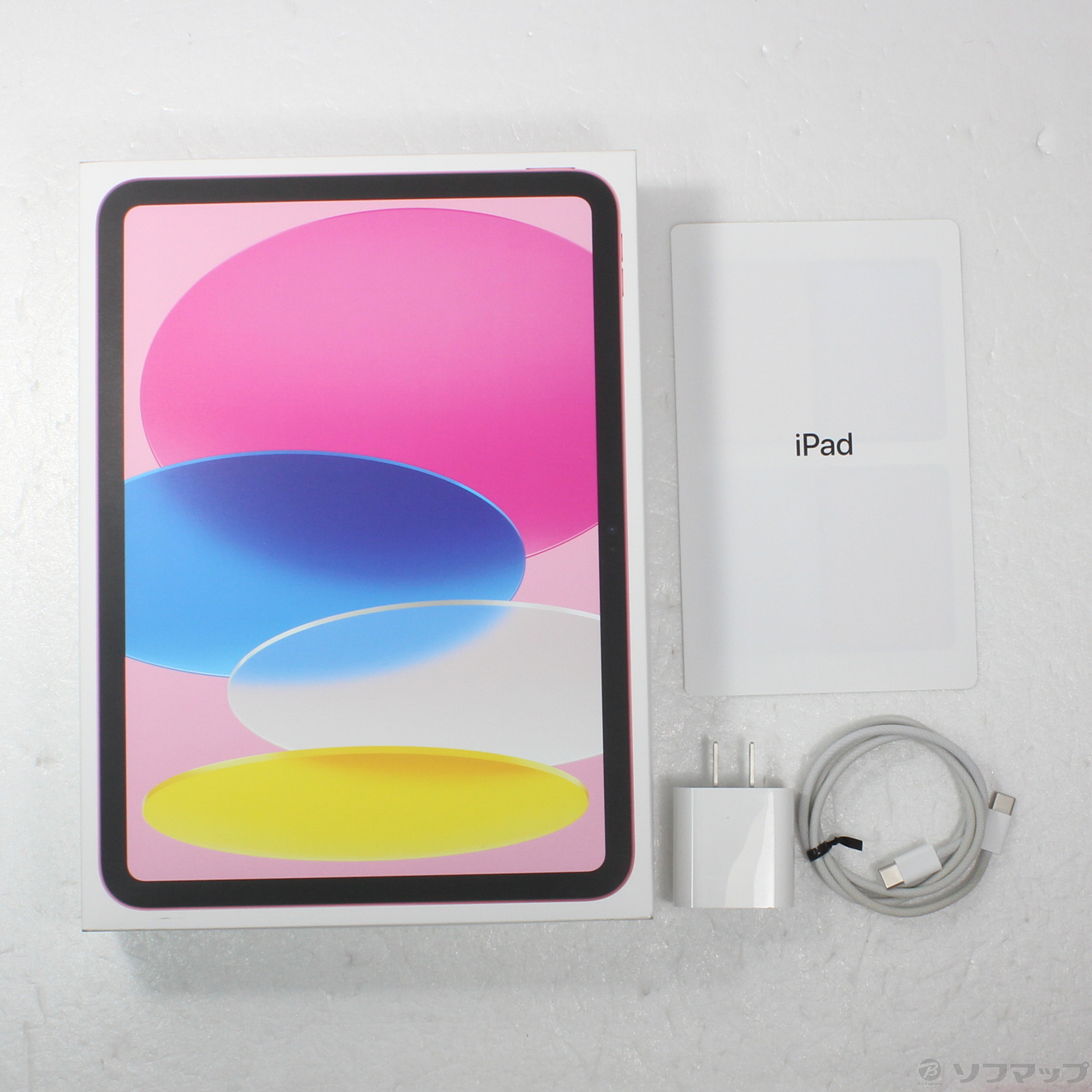 中古】iPad 第10世代 64GB ピンク MPQ33J／A Wi-Fi [2133048124532