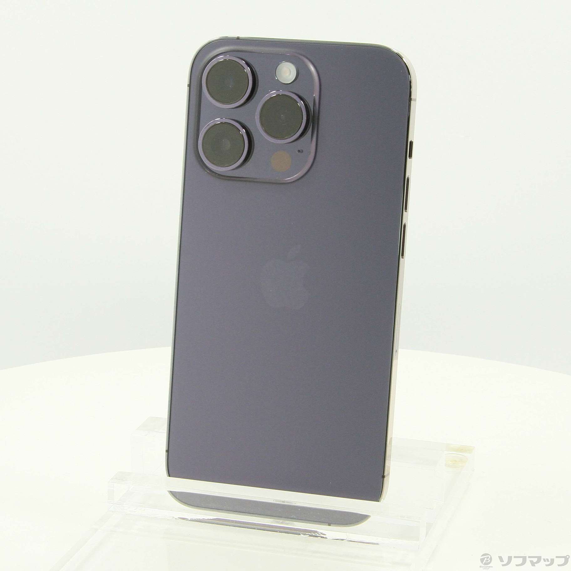 中古】セール対象品 iPhone14 Pro 128GB ディープパープル MQ0F3J／A