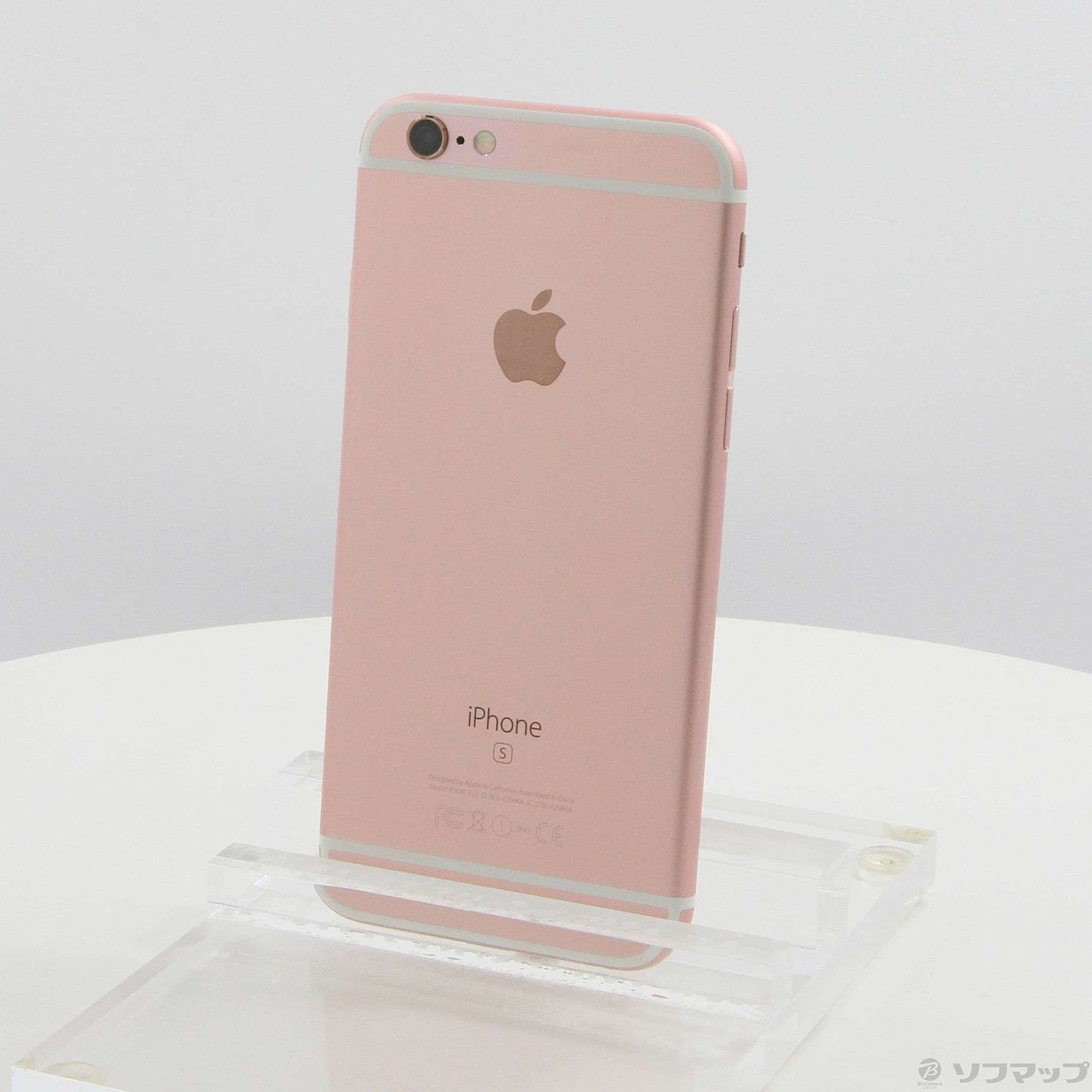 中古】iPhone6s 64GB ローズゴールド MKQR2J／A SIMフリー