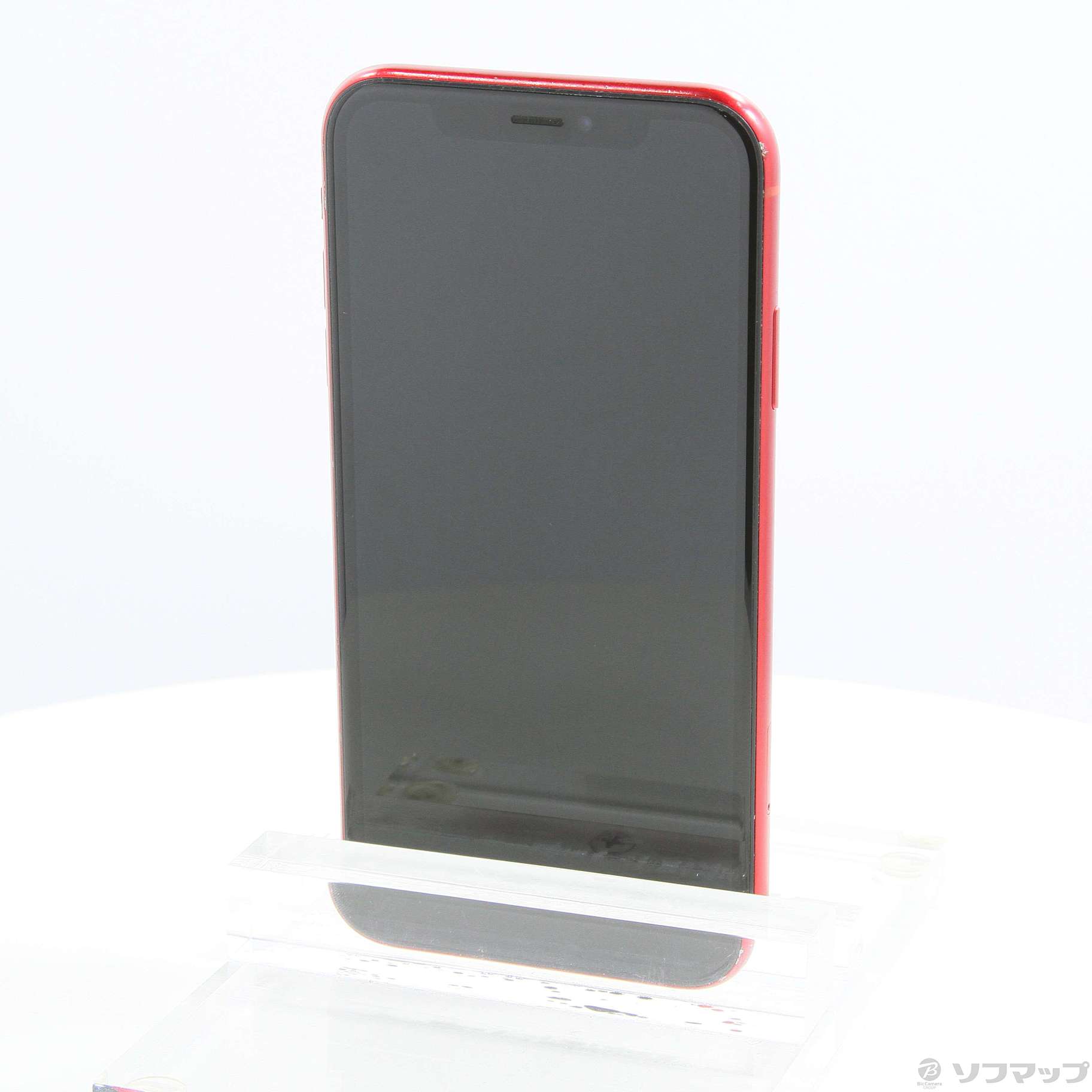 中古】iPhoneXR 256GB プロダクトレッド MT0X2J／A SIMフリー
