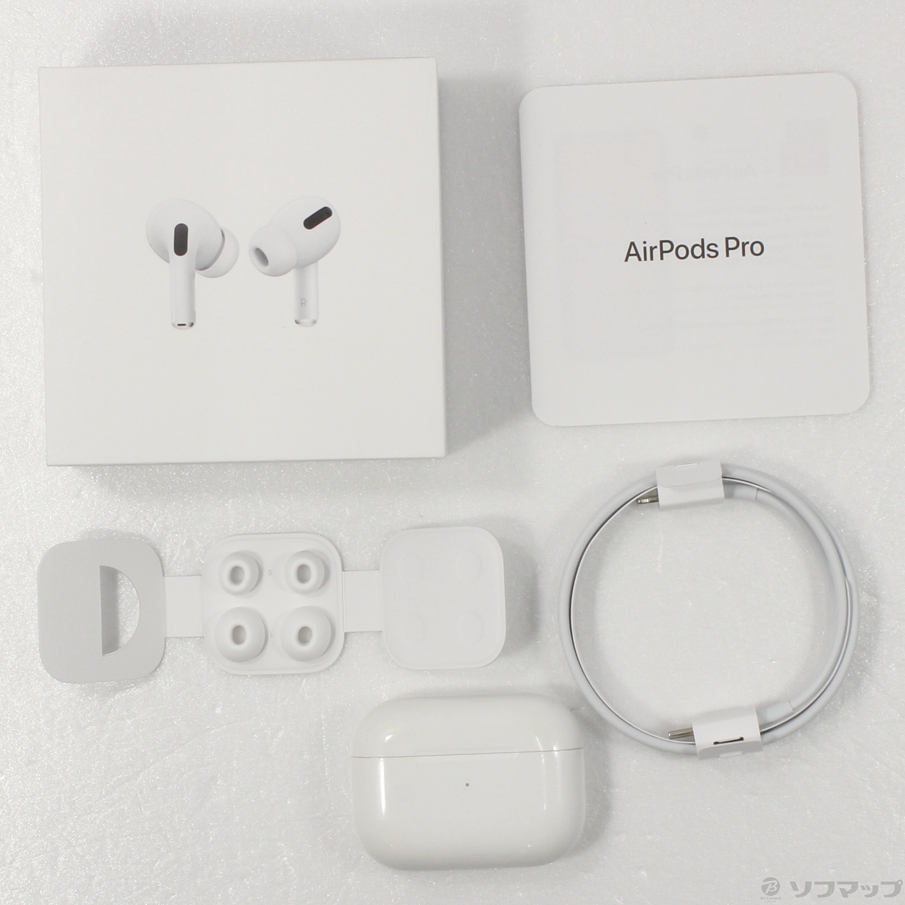 中古】AirPods Pro 第1世代 MagSafe対応 MLWK3J／A [2133048154195