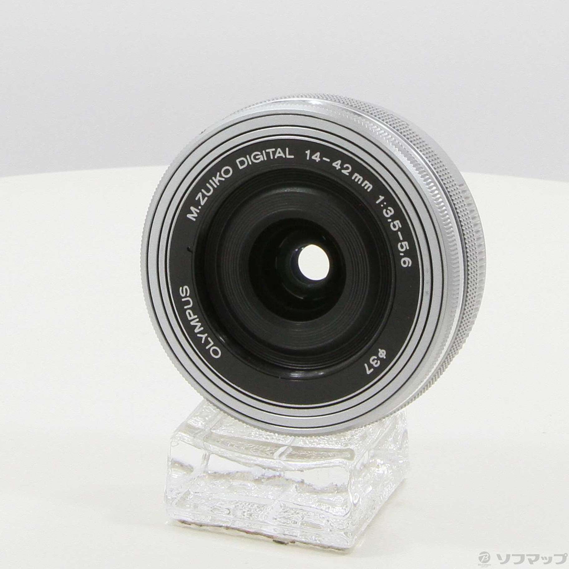 中古】M.ZUIKO DIGITAL ED 14-42mm F3.5-5.6 EZ シルバー (μ4／3