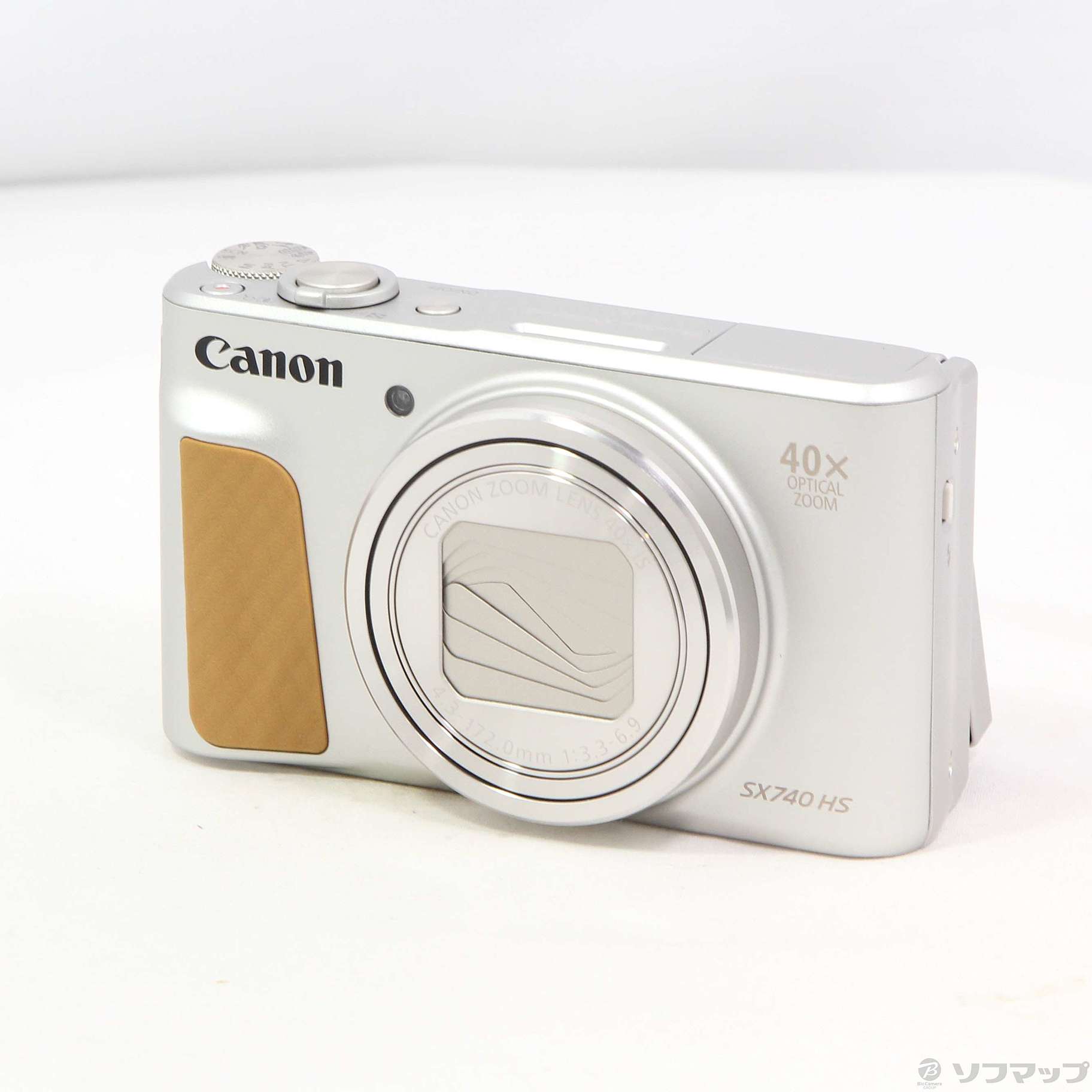 Canon POWERSHOT SX740 HS シルバー 展示品 - デジタルカメラ