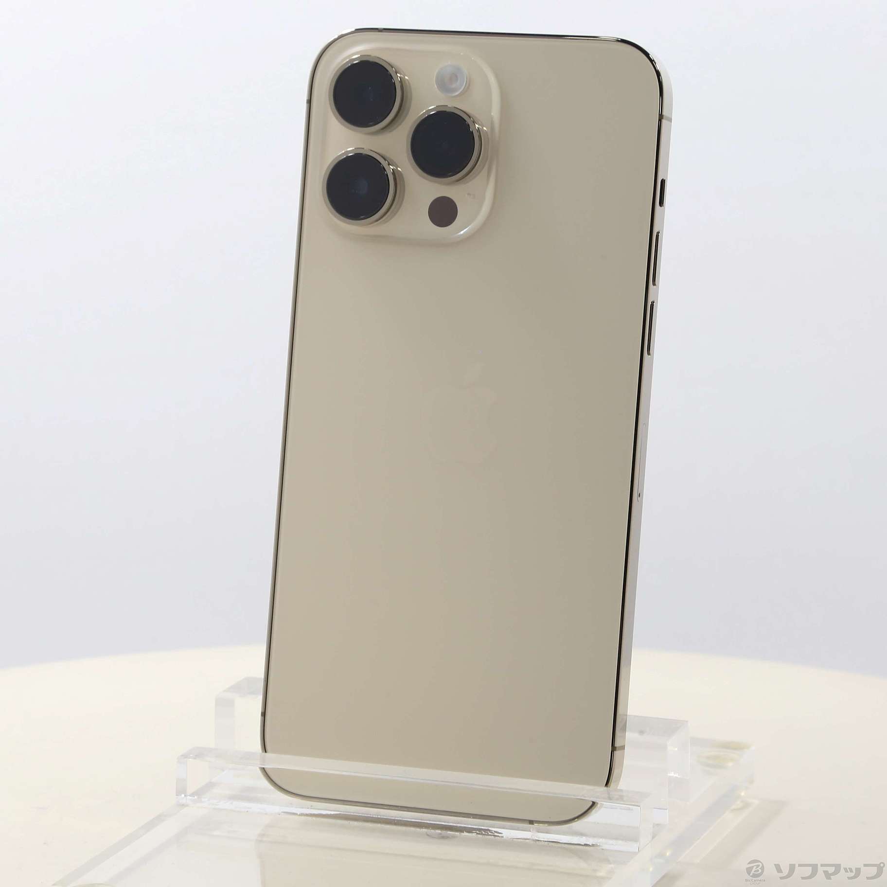 中古】iPhone14 Pro Max 128GB ゴールド MQ983J／A SIMフリー 