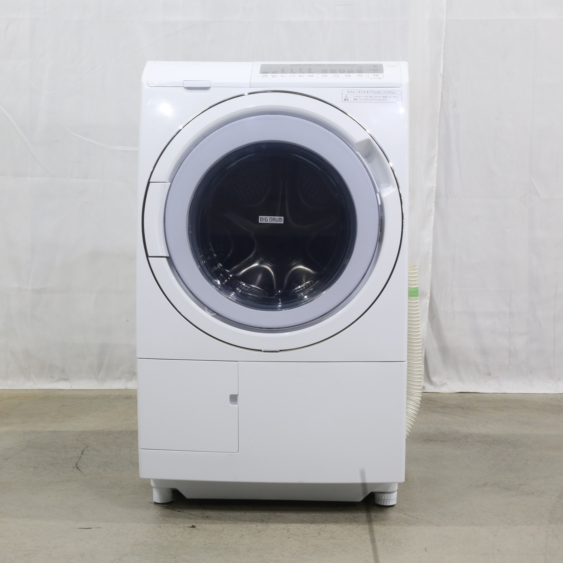 中古】〔展示品〕 ドラム式洗濯機 BD-SG110HL-W ［洗濯11.0kg ／乾燥